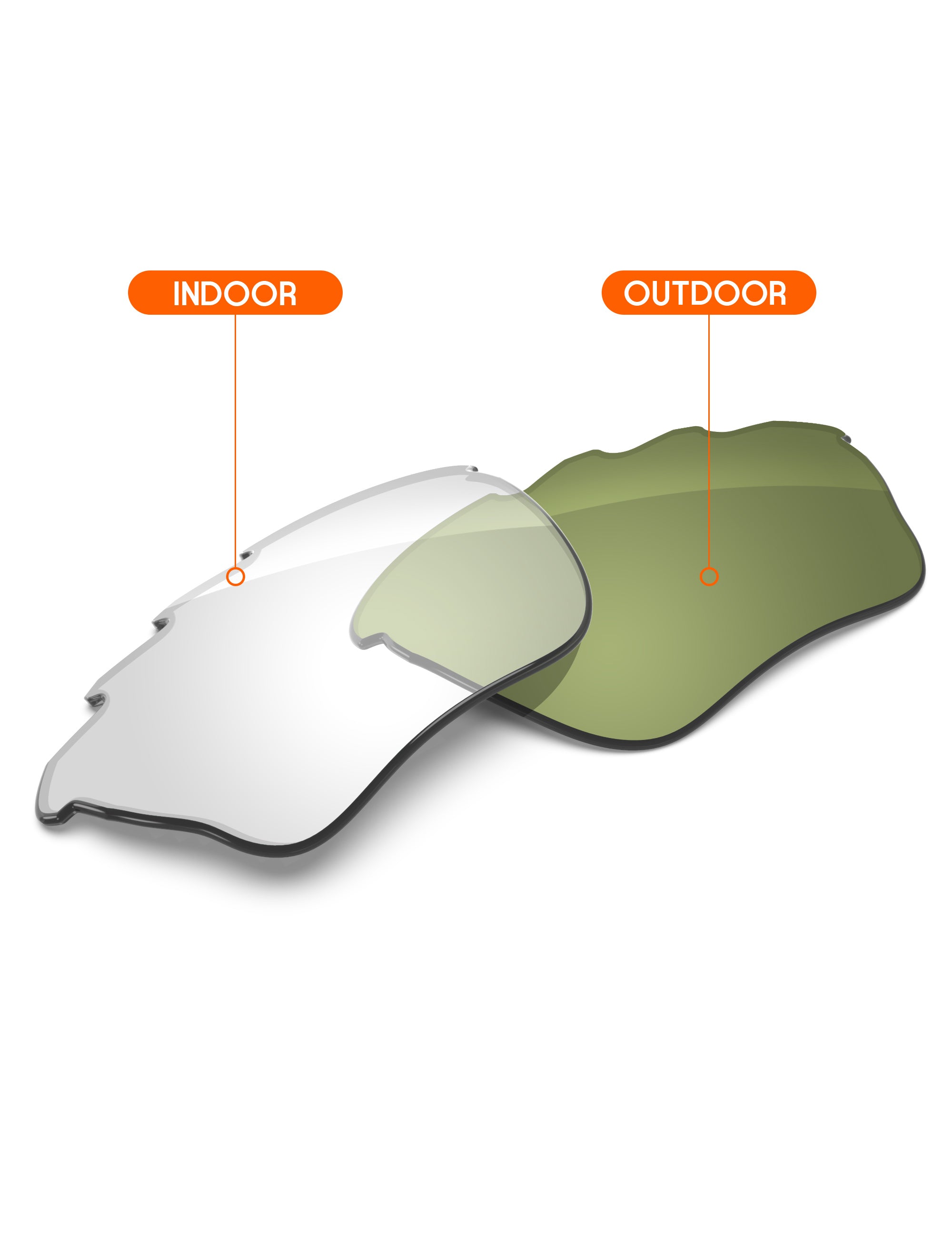 Adapt Green Photochromic Blue Light Blocking-Non-Polarized
