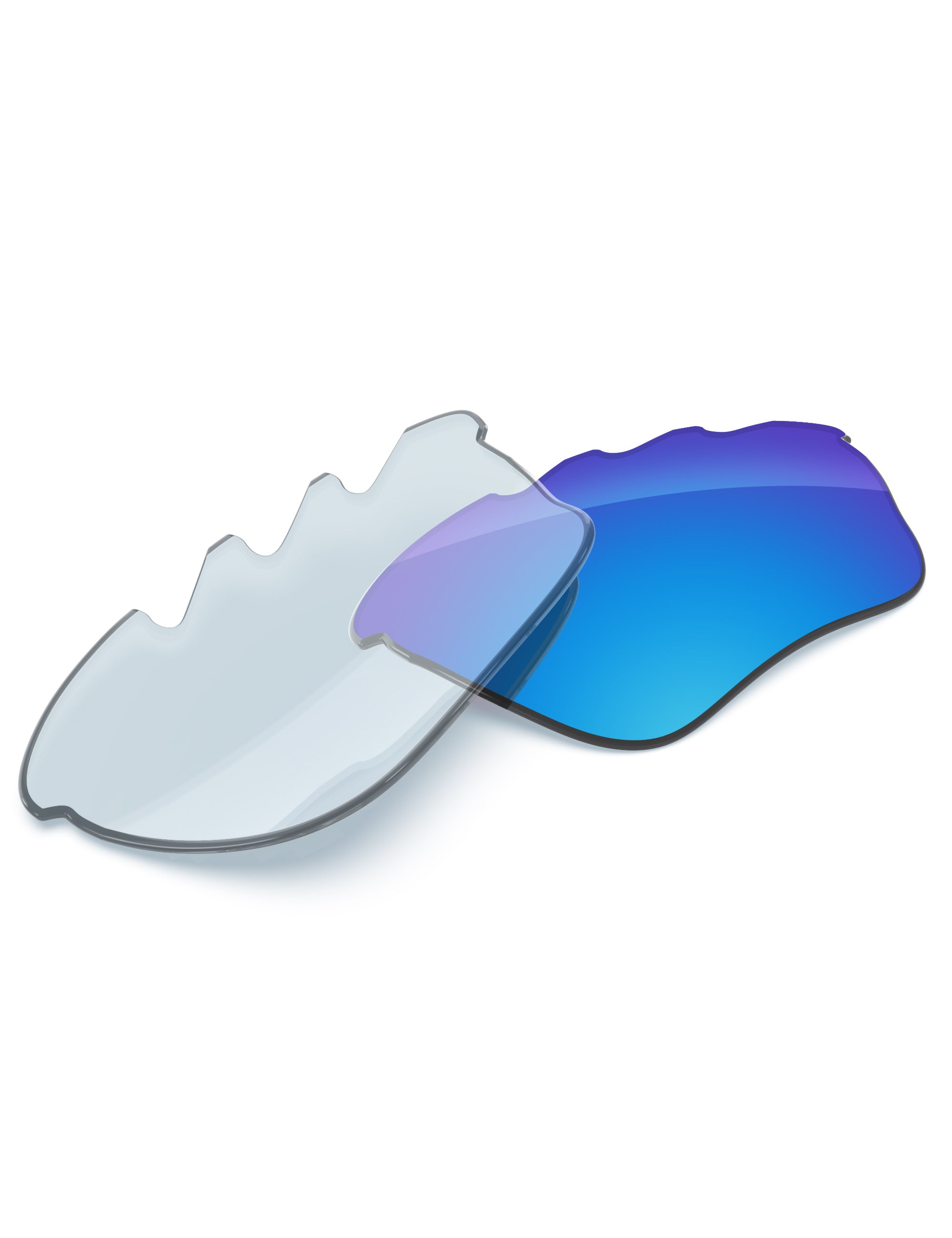 Sky Blue FlashMirror™ Photochromic-Non-Polarized