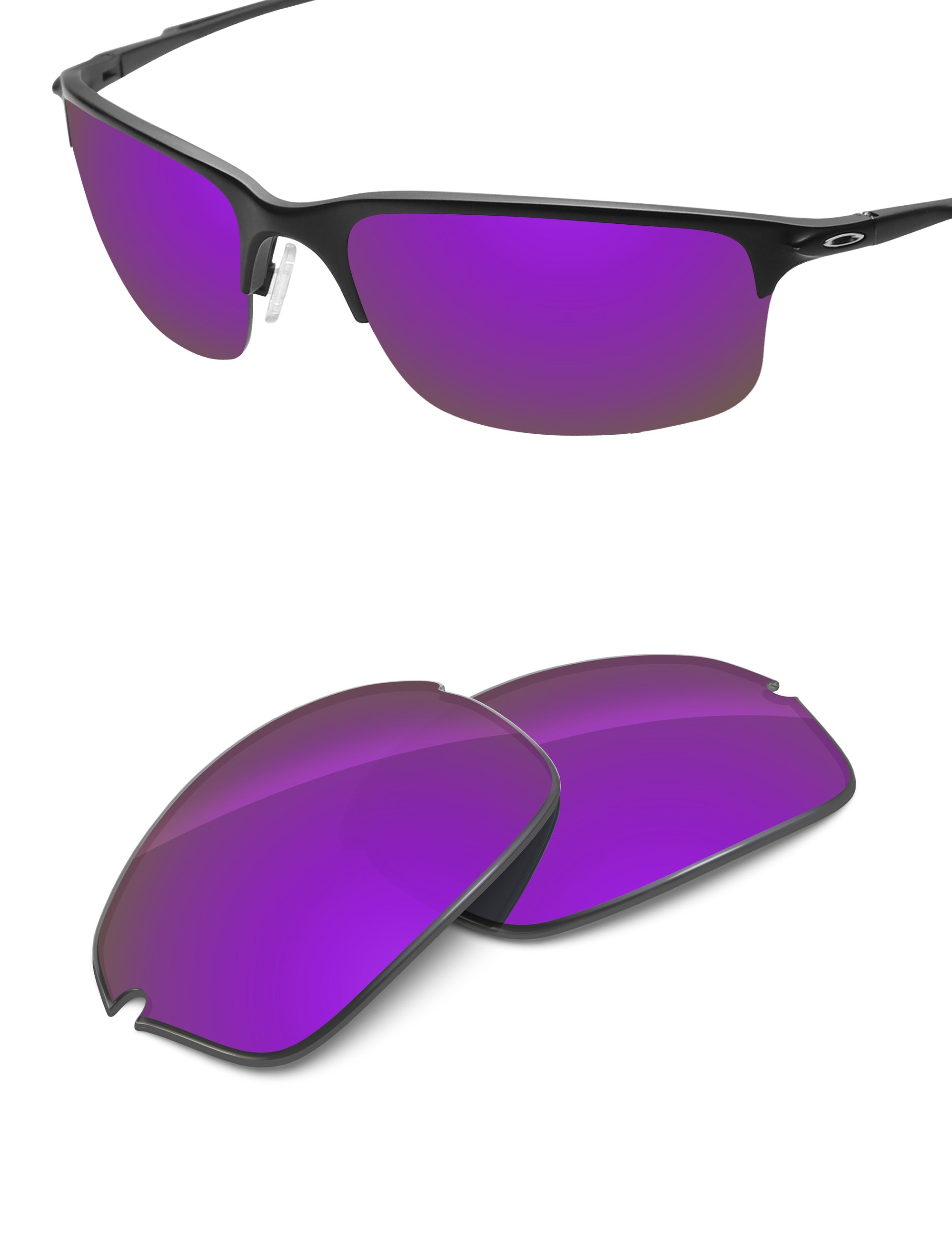 Plum Purple FlashMirror™-Non-Polarized