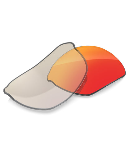 Fire Red FlashMirror™ Photochromic-Non-Polarized