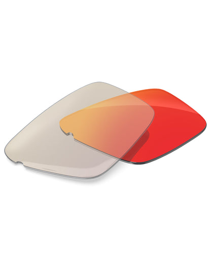 Fire Red FlashMirror™ Photochromic-Non-Polarized