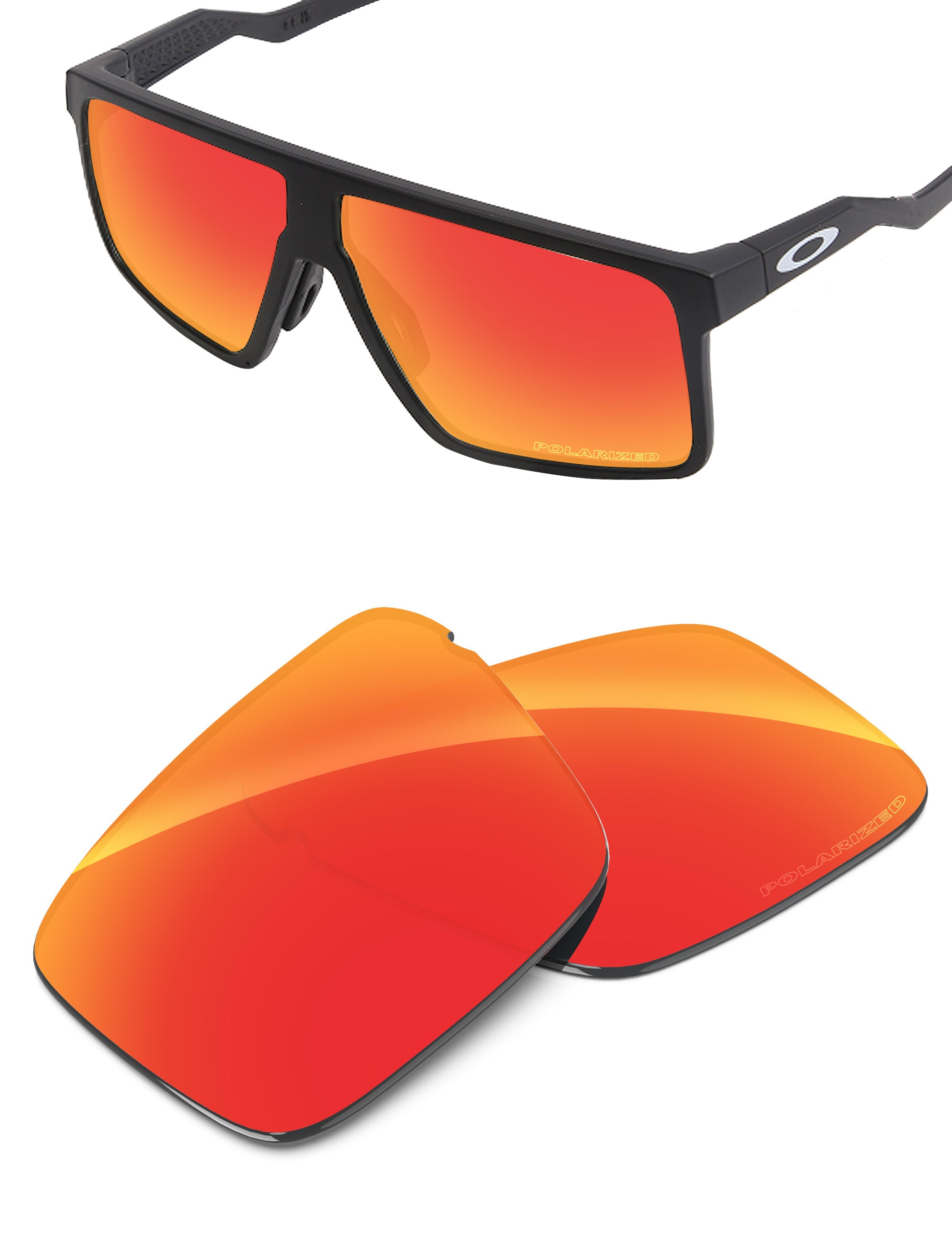 Fire Red FlashMirror™-Polarized