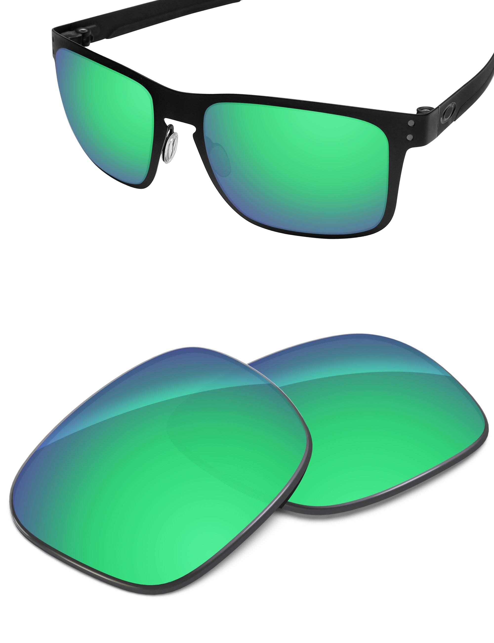 Emerald Green FlashMirror™-Non-Polarized