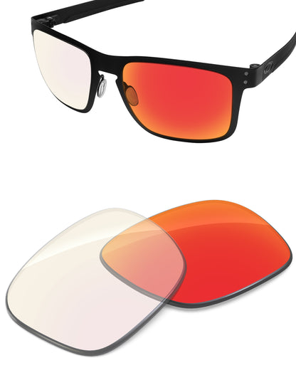 Fire Red FlashMirror™ Photochromic-Non-Polarized