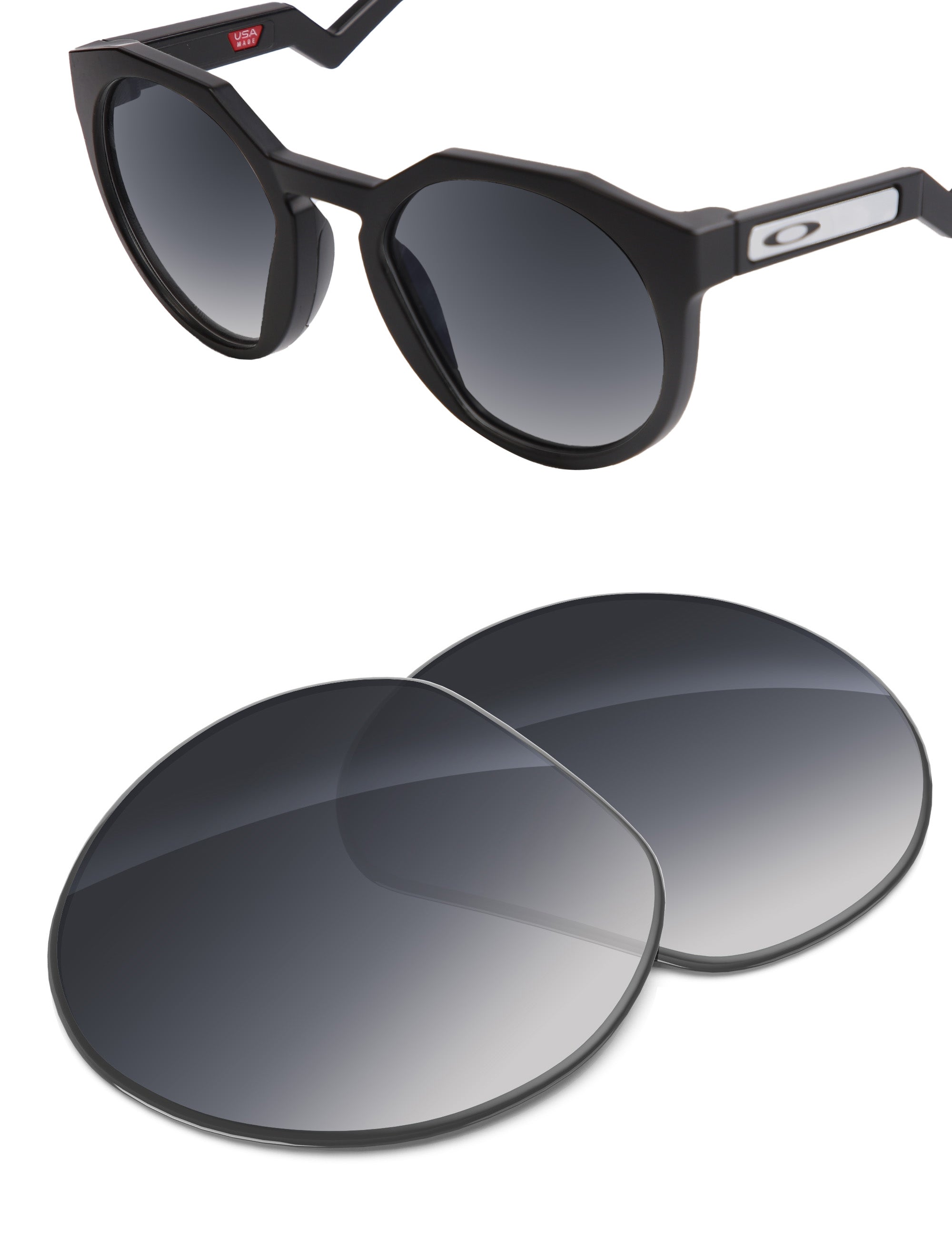 Gray Gradient-Non-Polarized