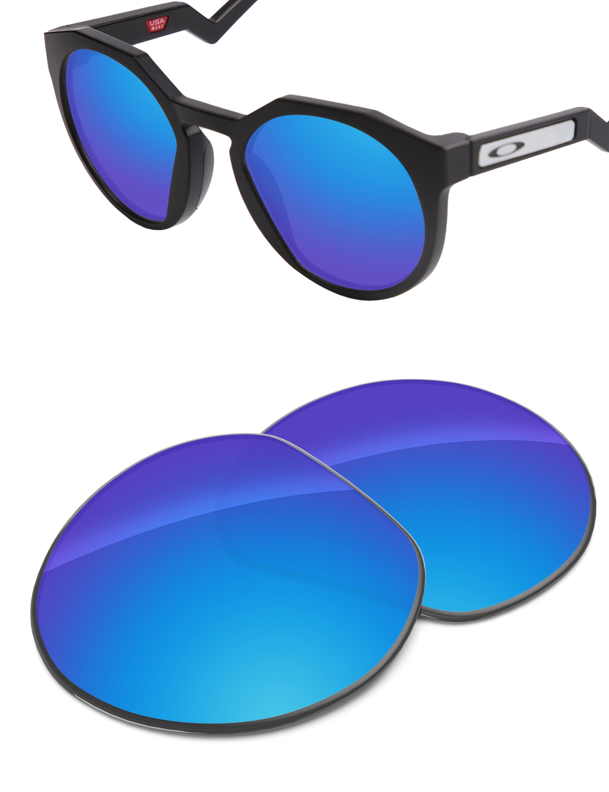 Sky Blue FlashMirror™-Non-Polarized
