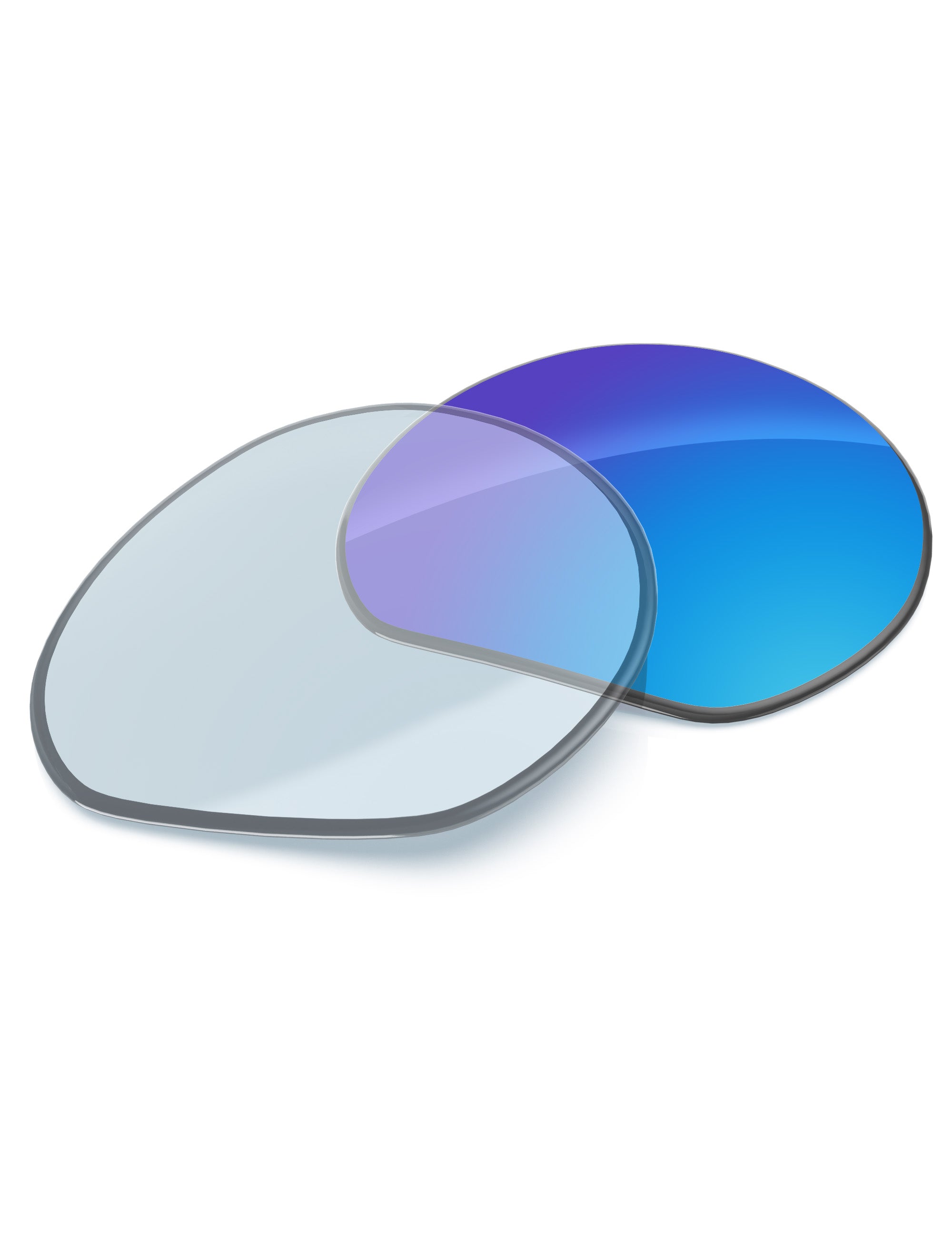 Sky Blue FlashMirror™ Photochromic-Non-Polarized