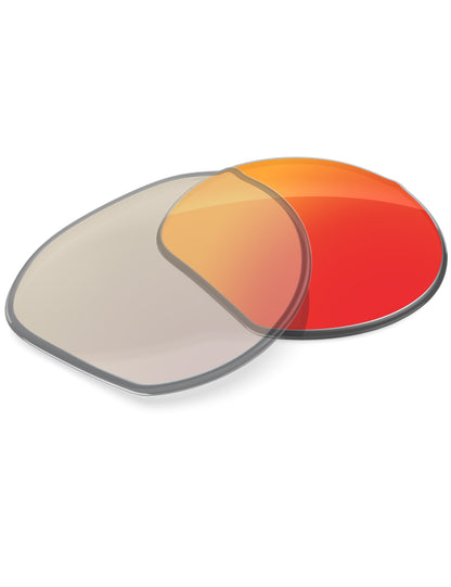 Fire Red FlashMirror™ Photochromic-Non-Polarized