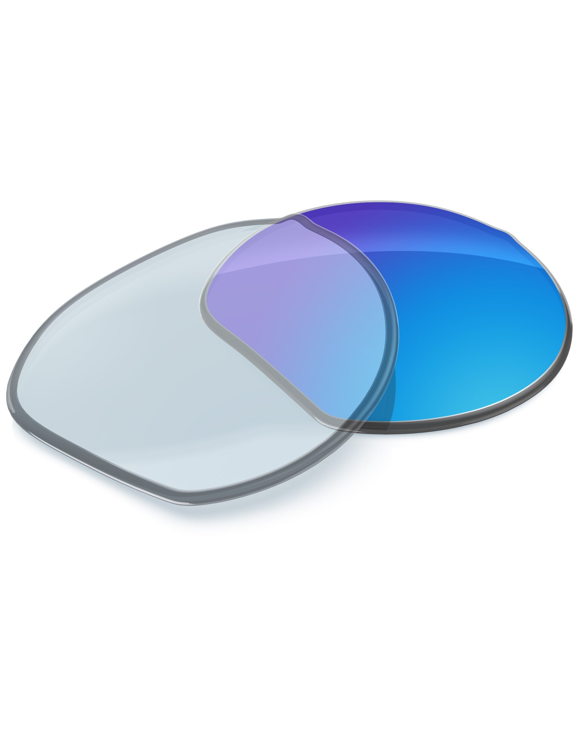 Sky Blue FlashMirror™ Photochromic-Non-Polarized