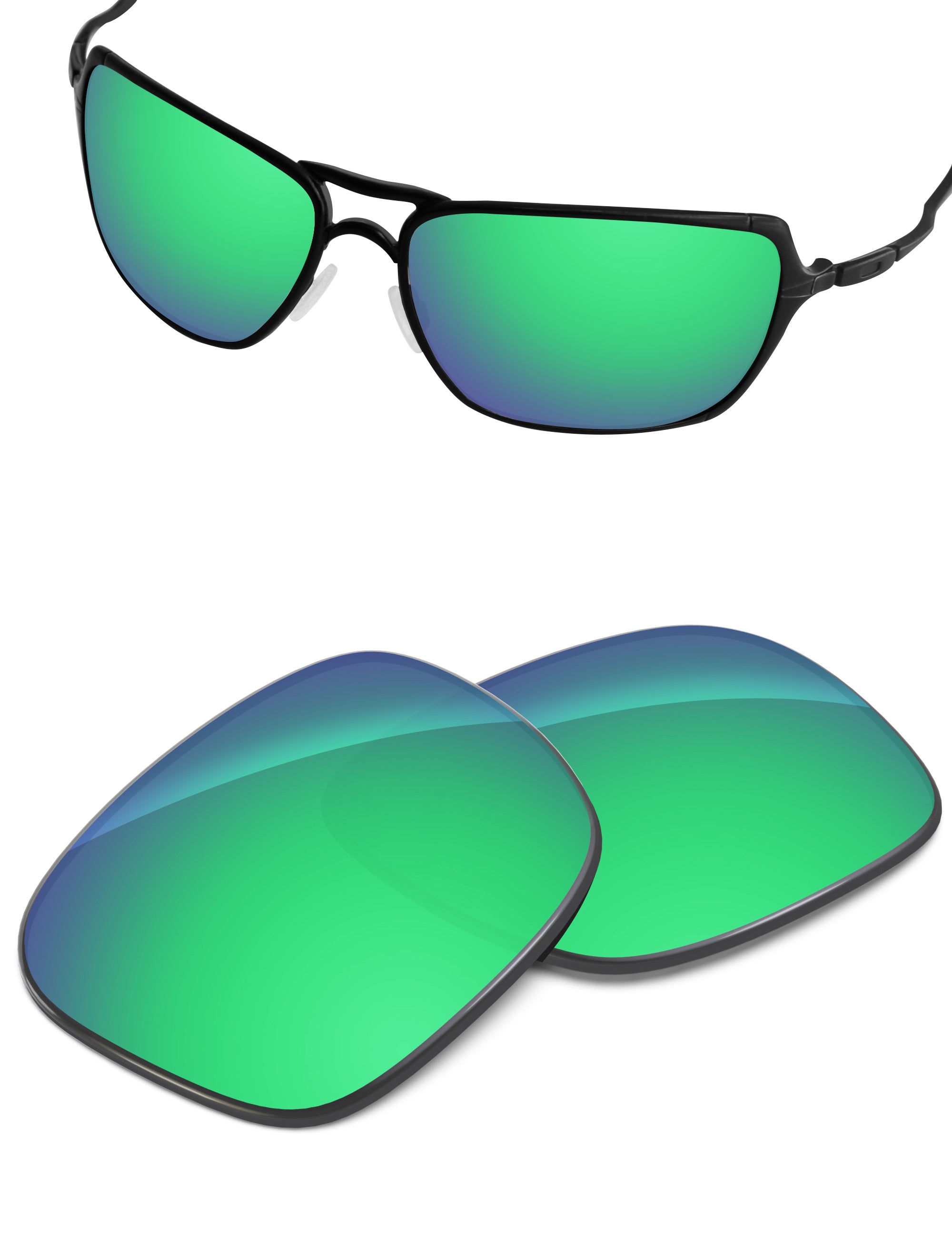 Emerald Green FlashMirror™-Non-Polarized