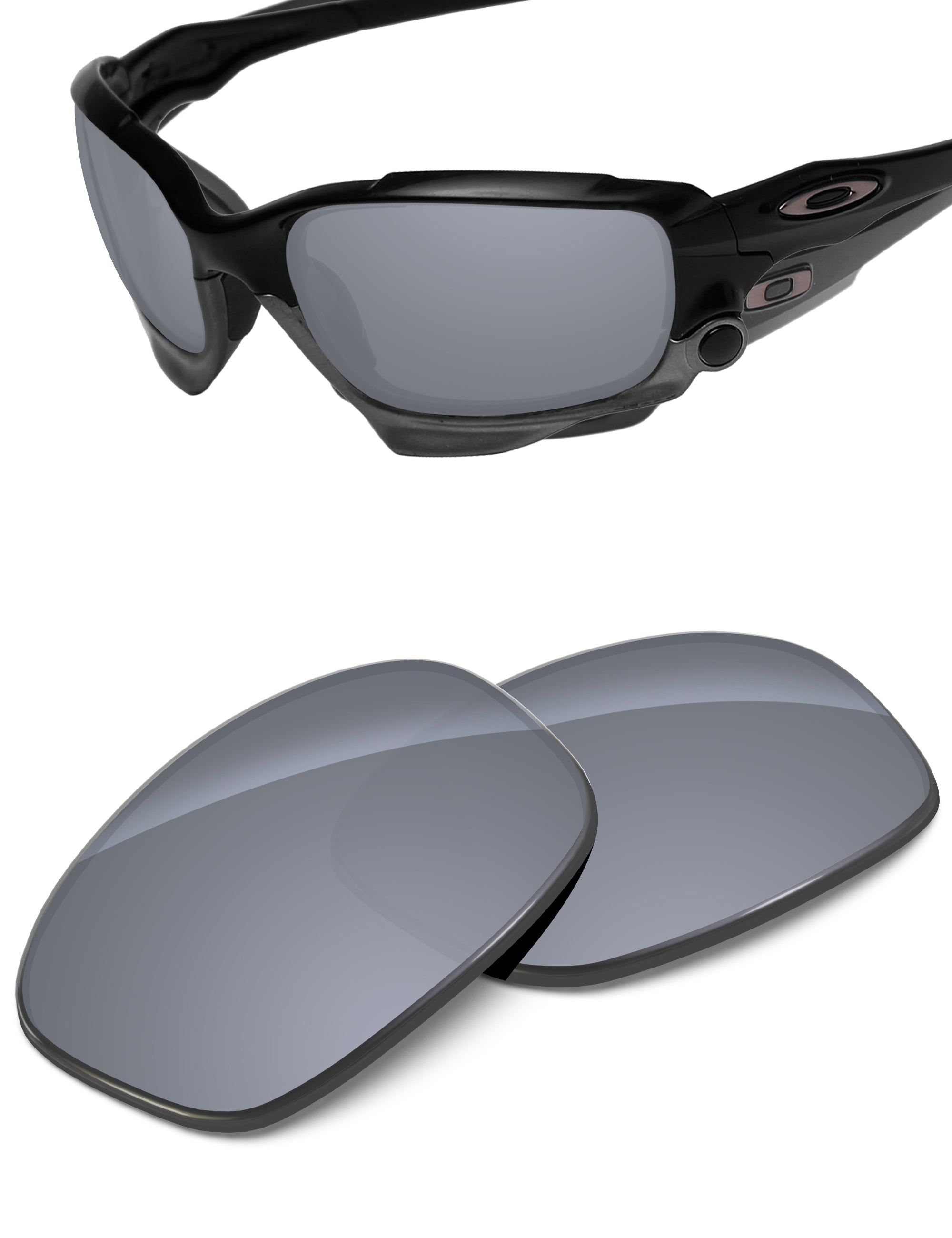 Silver Metallic FlashMirror™-Non-Polarized