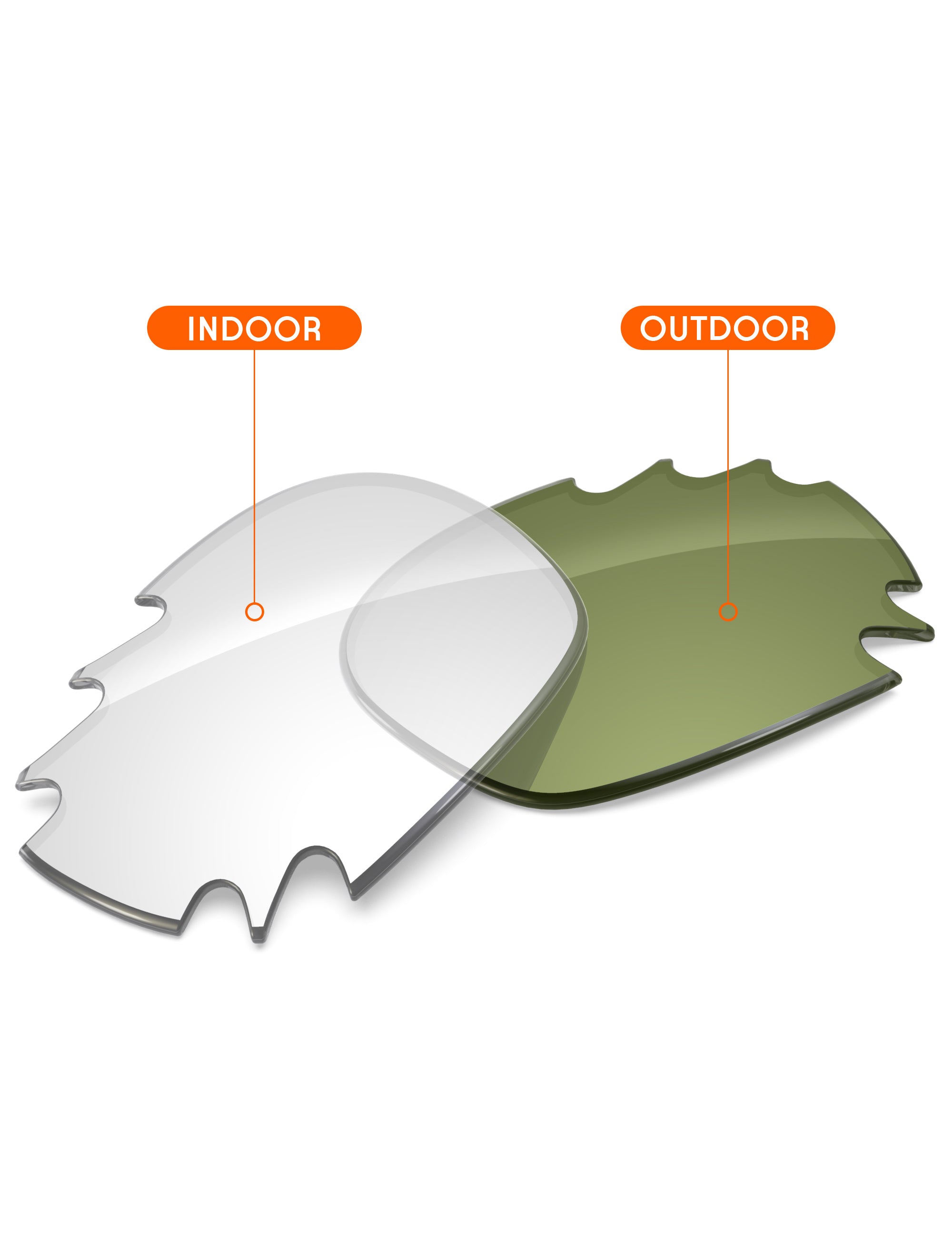 Adapt Green Photochromic Blue Light Blocking-Non-Polarized