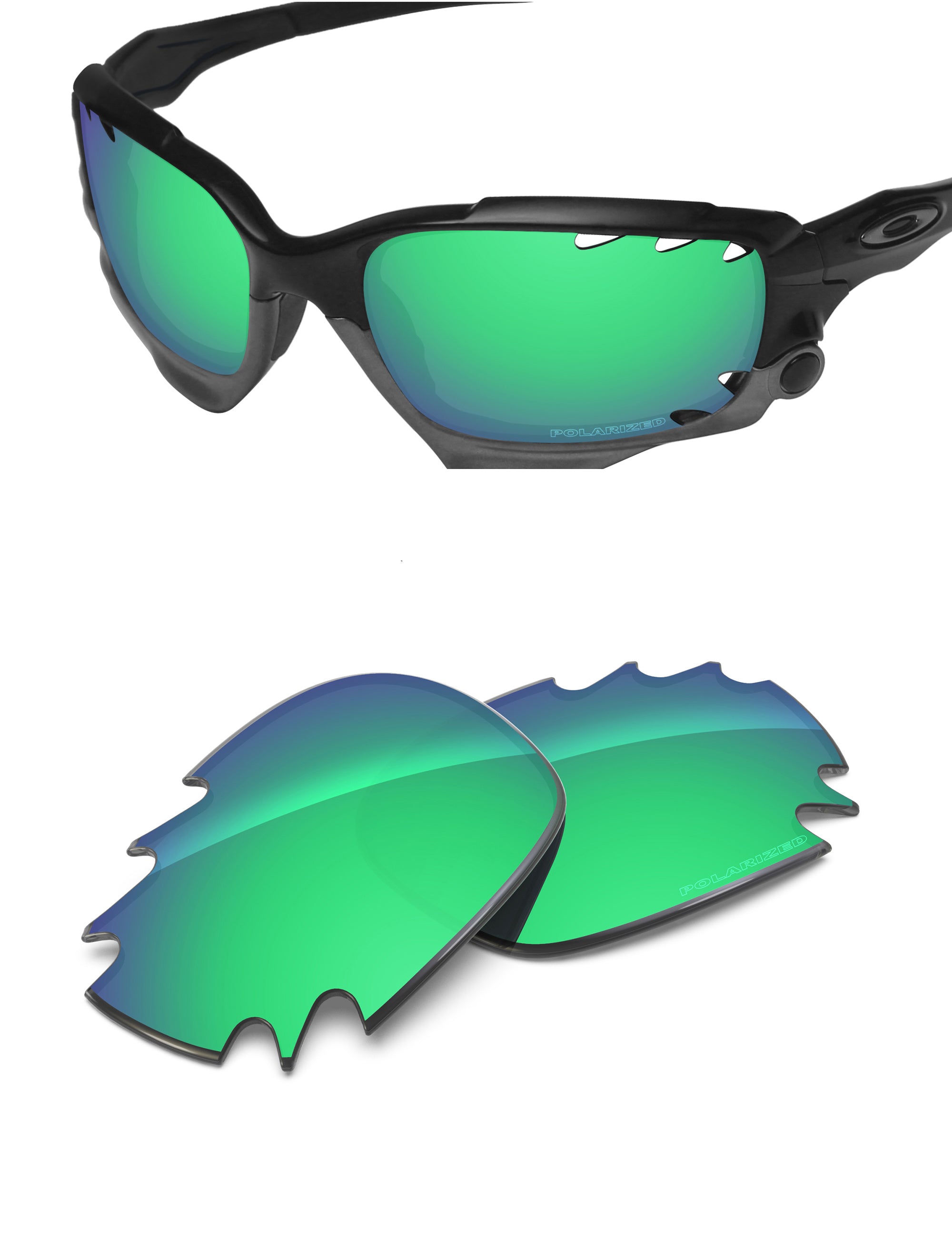 Emerald Green FlashMirror™-Polarized