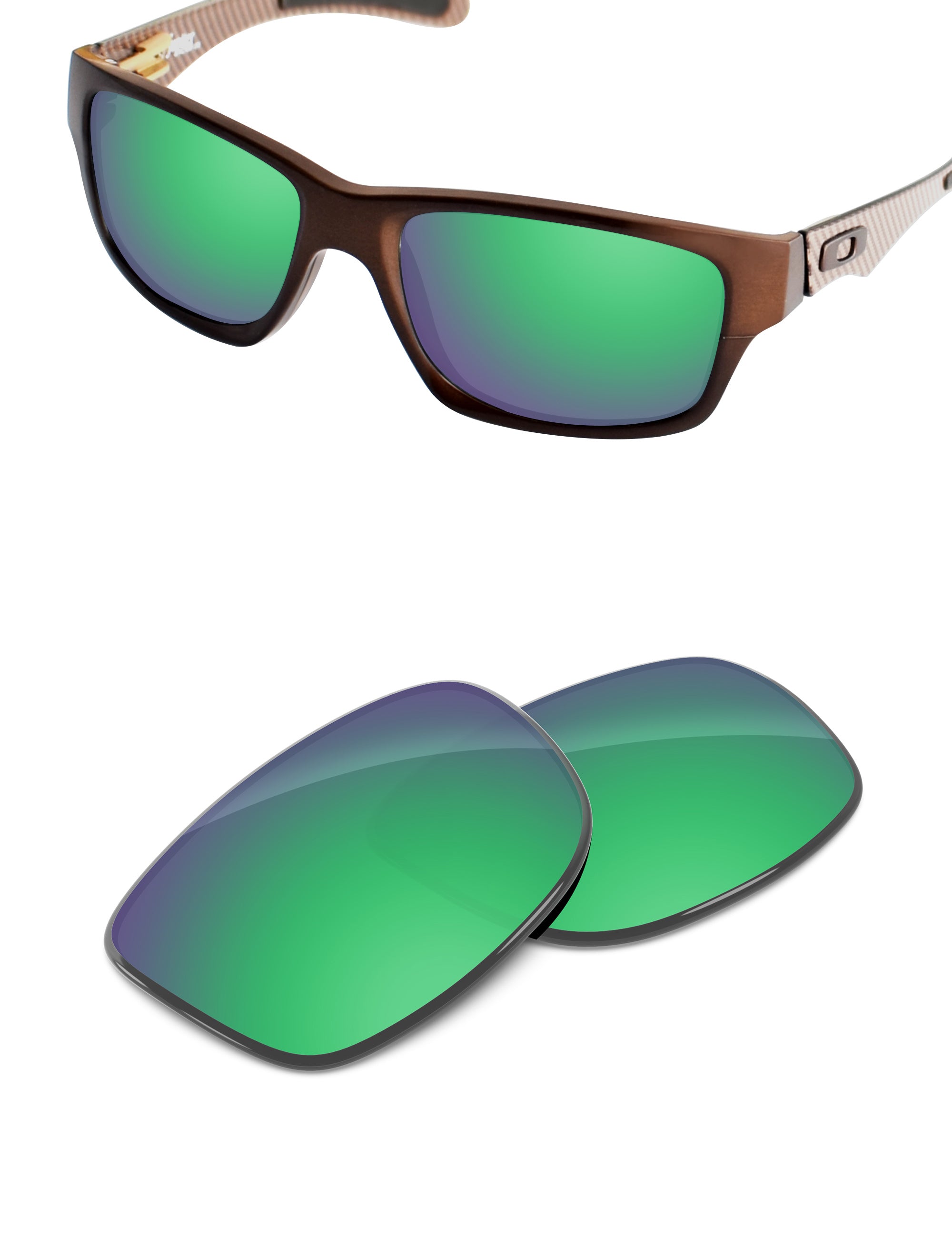 Emerald Green FlashMirror™-Non-Polarized