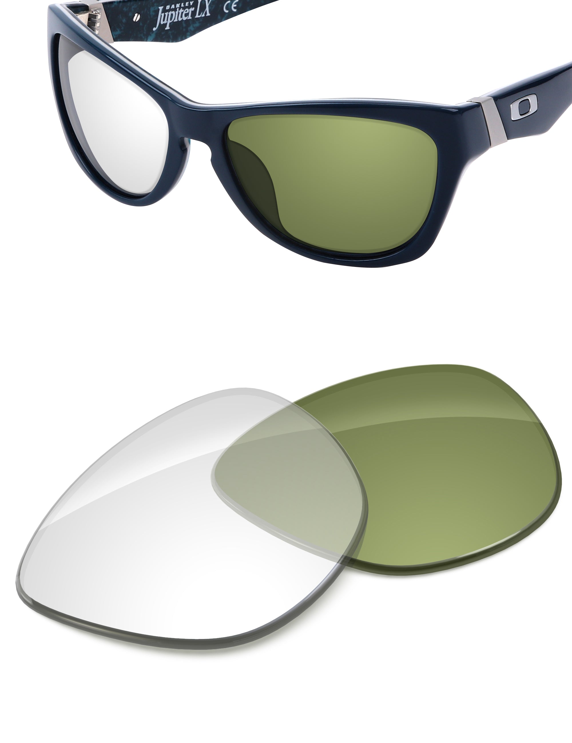 Adapt Green Photochromic Blue Light Blocking-Non-Polarized