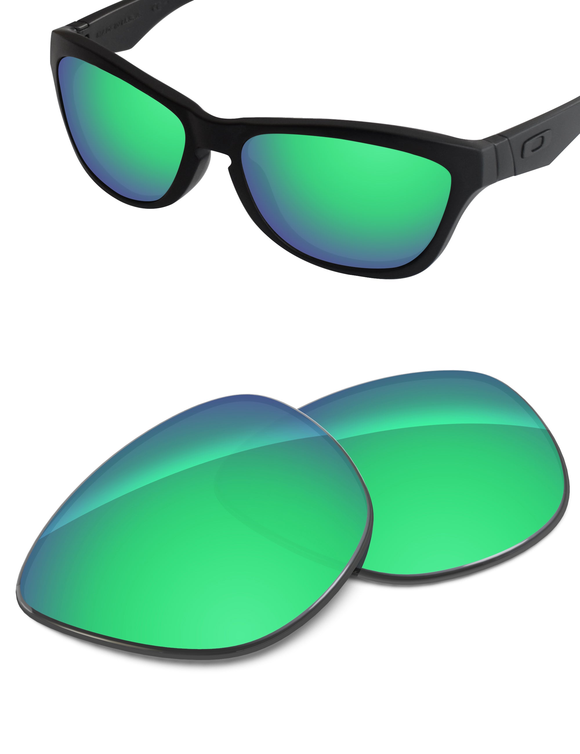 Emerald Green FlashMirror™-Non-Polarized