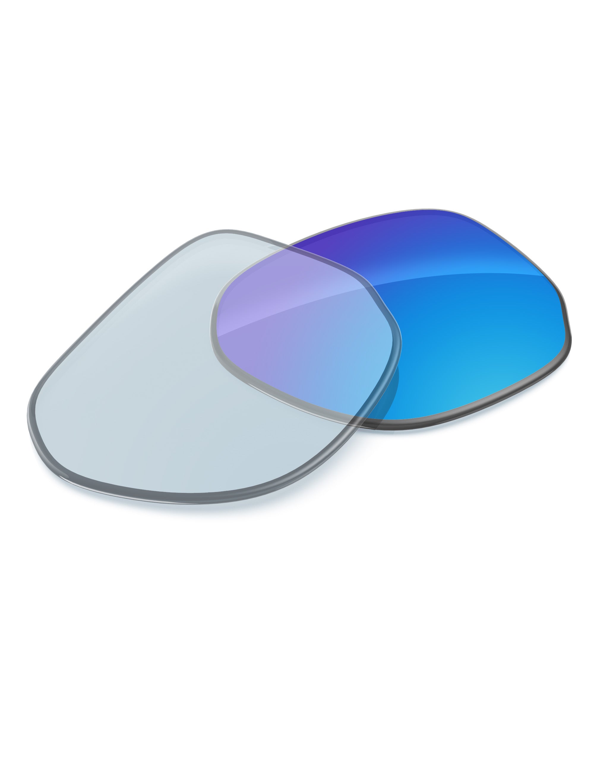 Sky Blue FlashMirror™ Photochromic-Non-Polarized