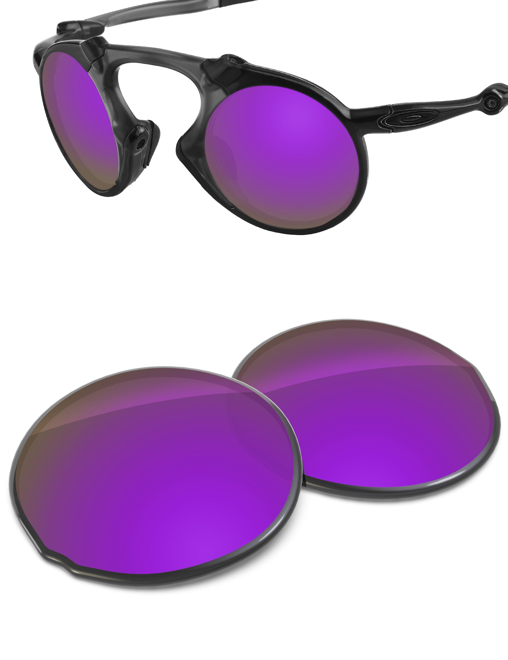 Plum Purple FlashMirror™-Non-Polarized