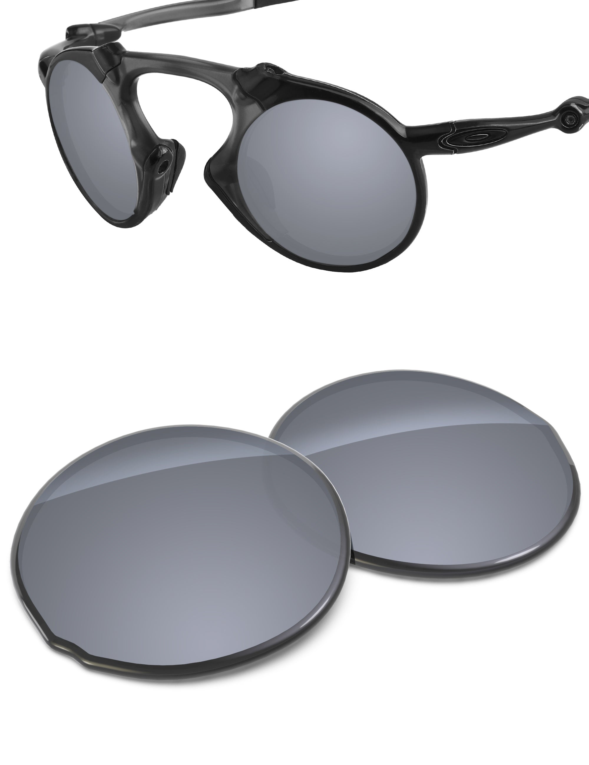 Silver Metallic FlashMirror™-Non-Polarized