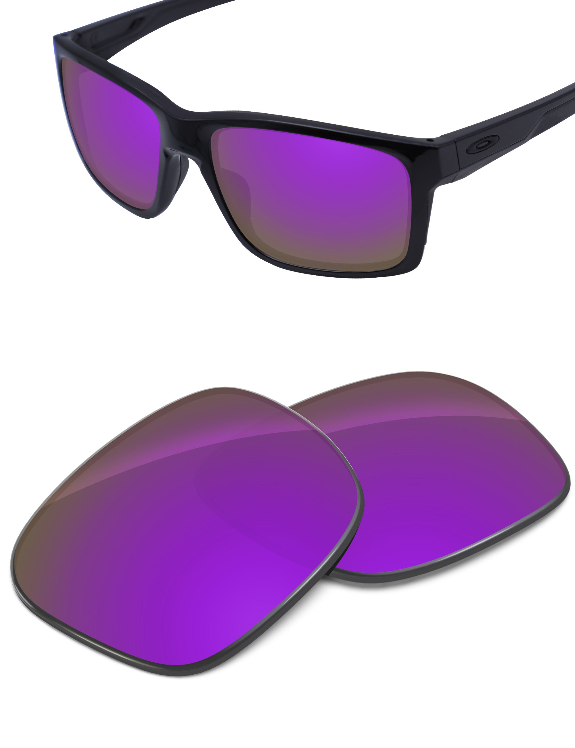 Plum Purple FlashMirror™-Non-Polarized