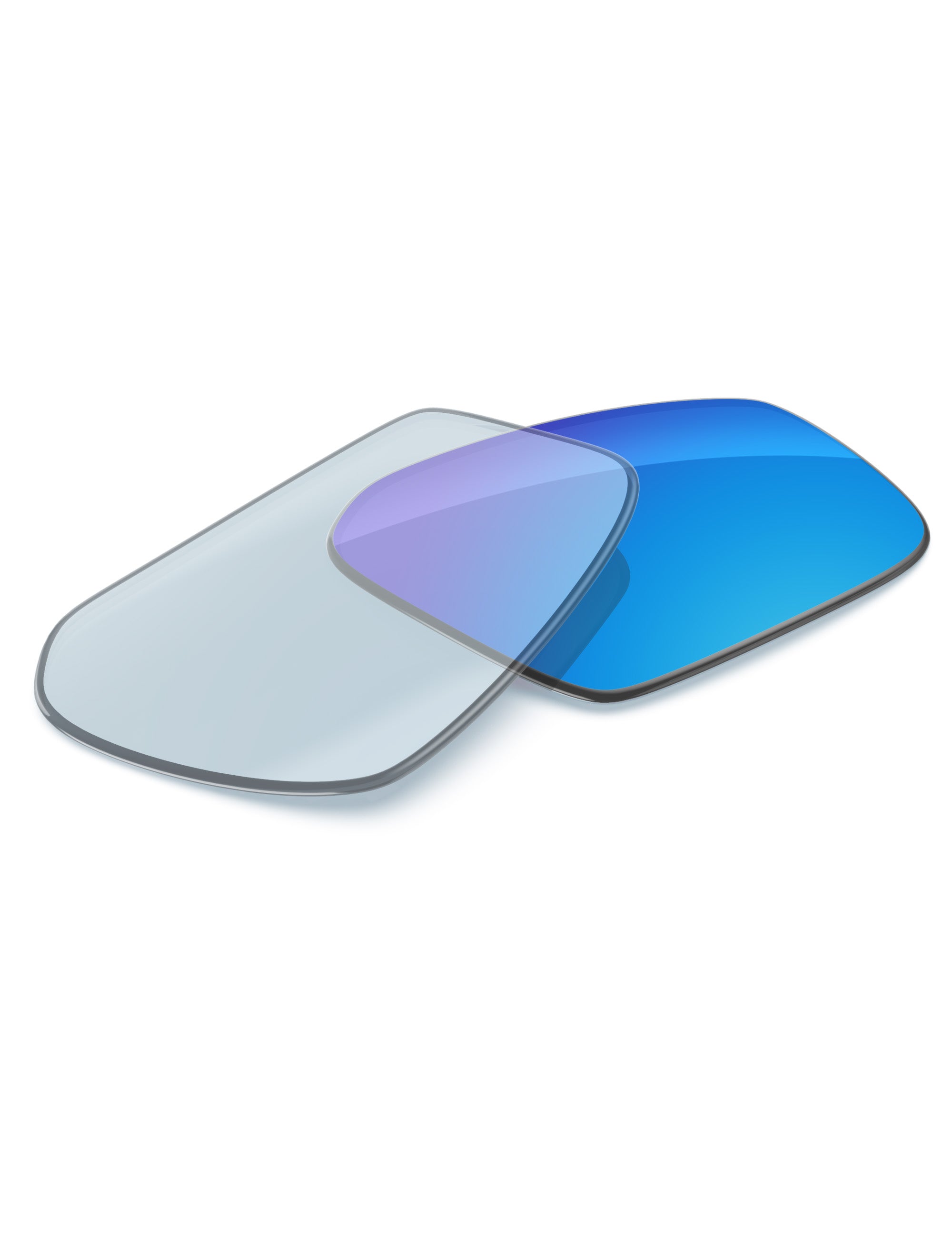 Sky Blue FlashMirror™ Photochromic-Non-Polarized