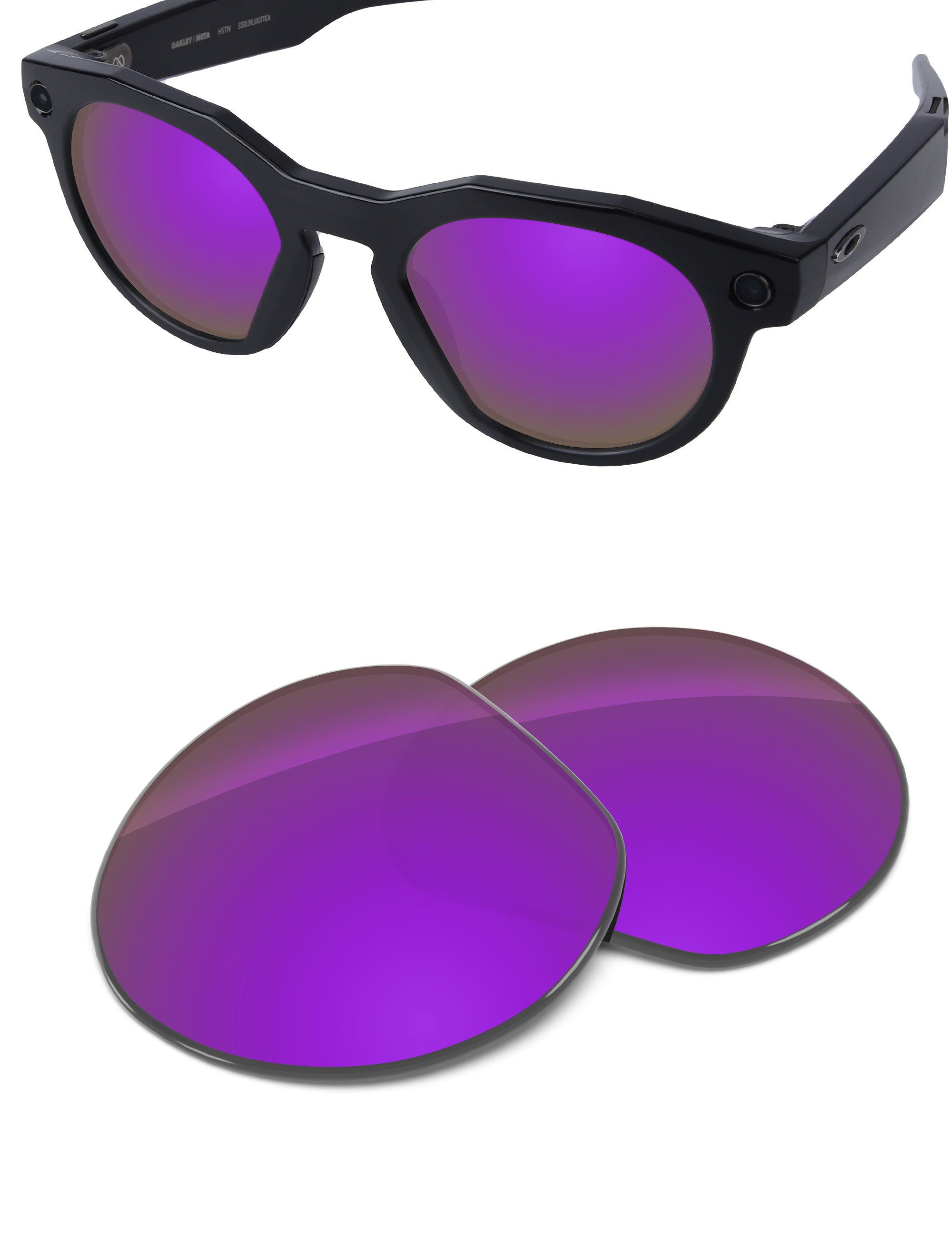 Plum Purple FlashMirror™-Non-Polarized