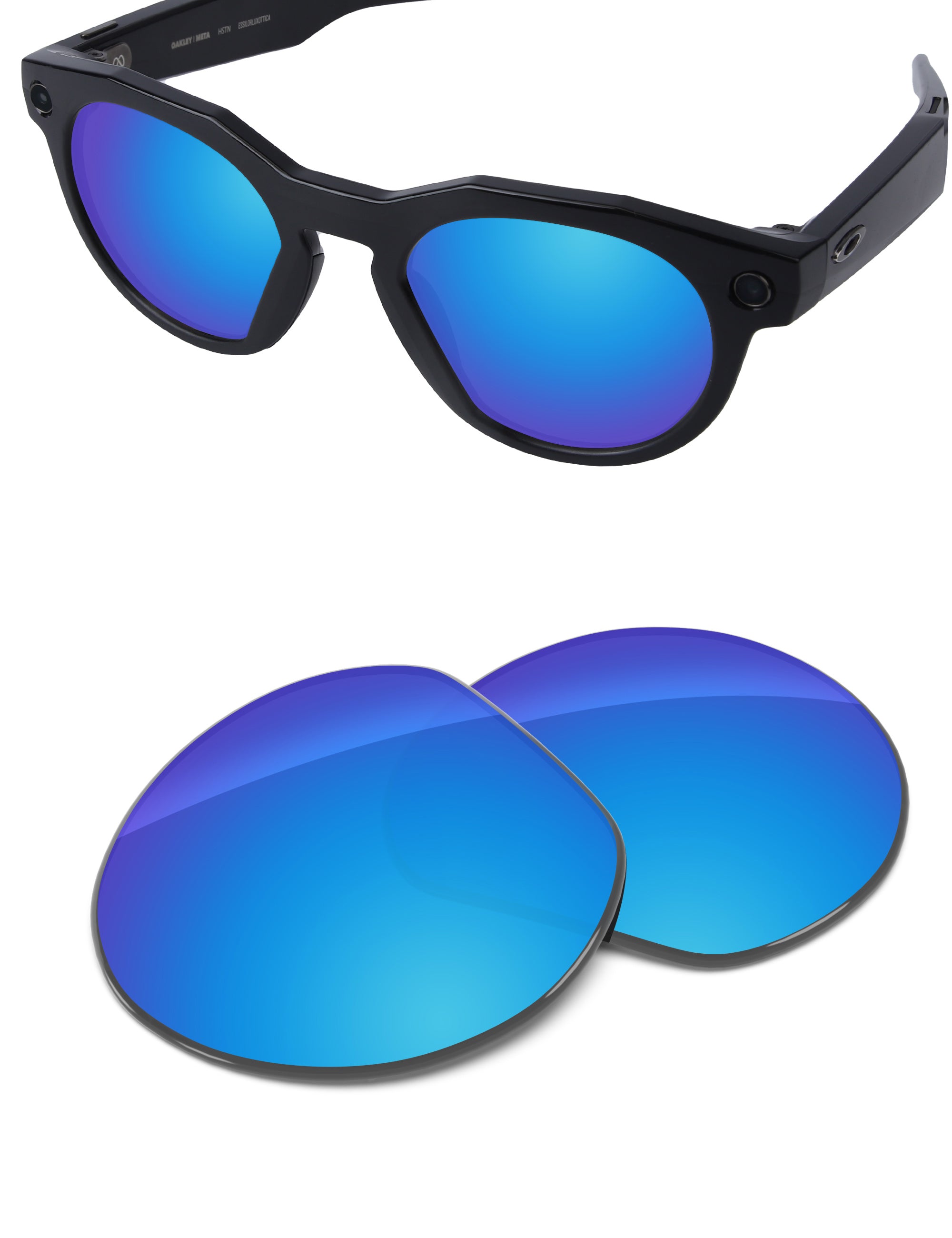 Sky Blue FlashMirror™-Non-Polarized