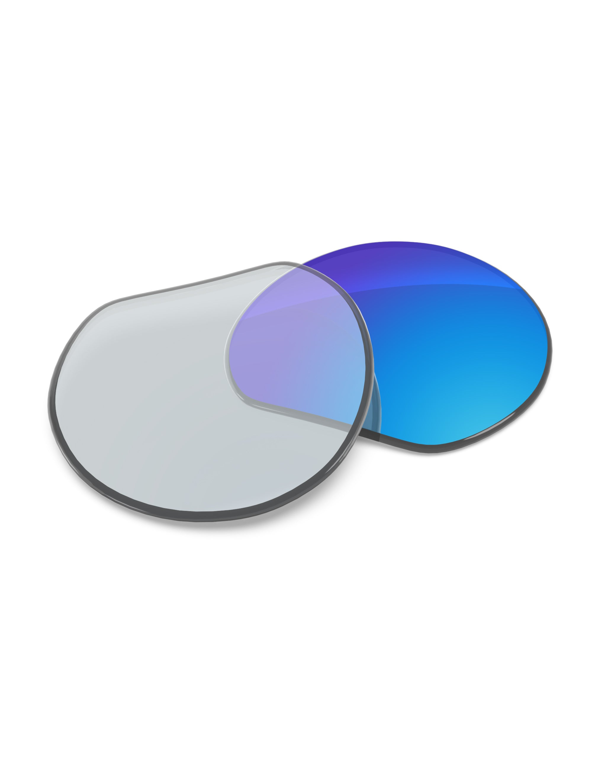 Sky Blue FlashMirror™ Photochromic-Non-Polarized