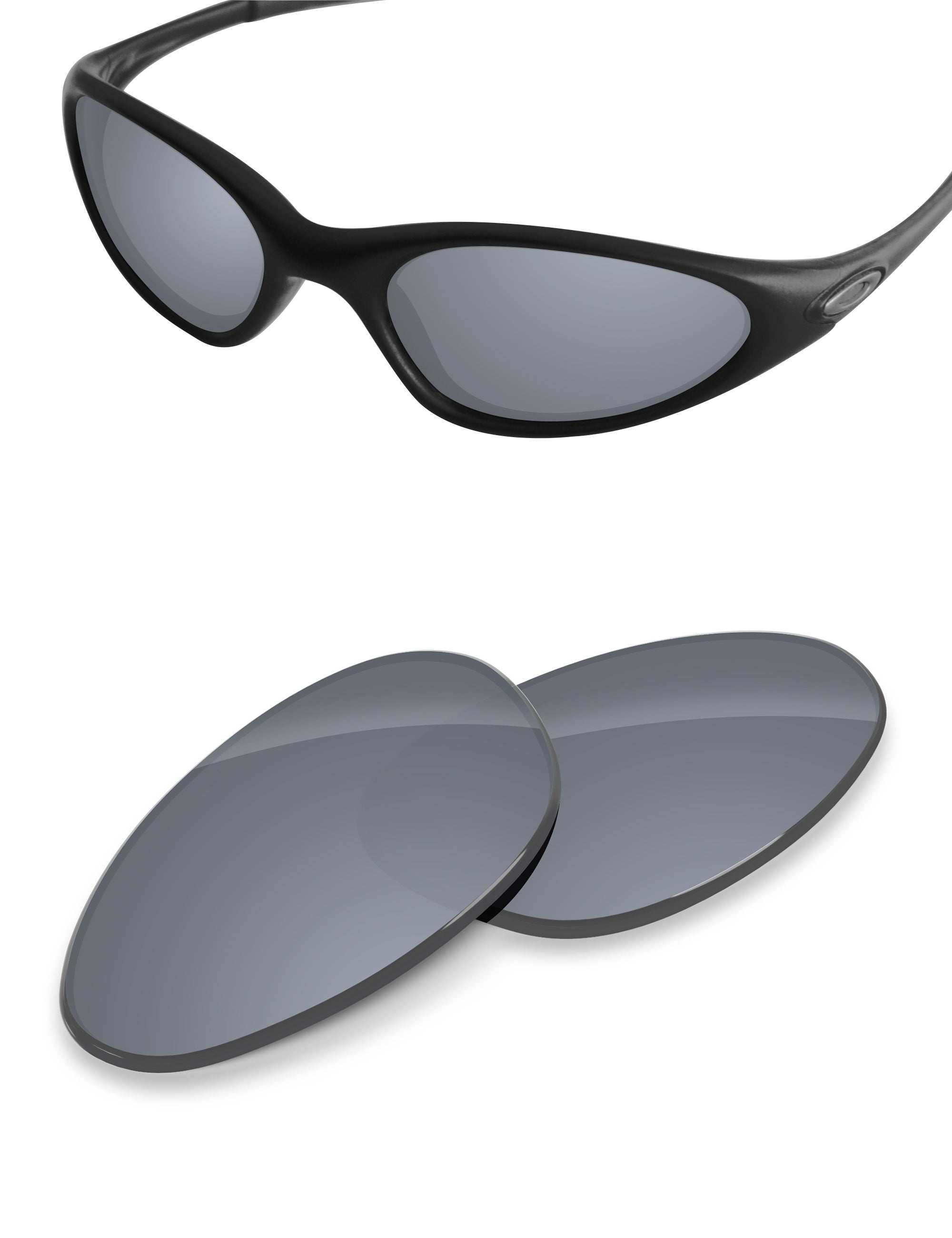 Silver Metallic FlashMirror™-Non-Polarized