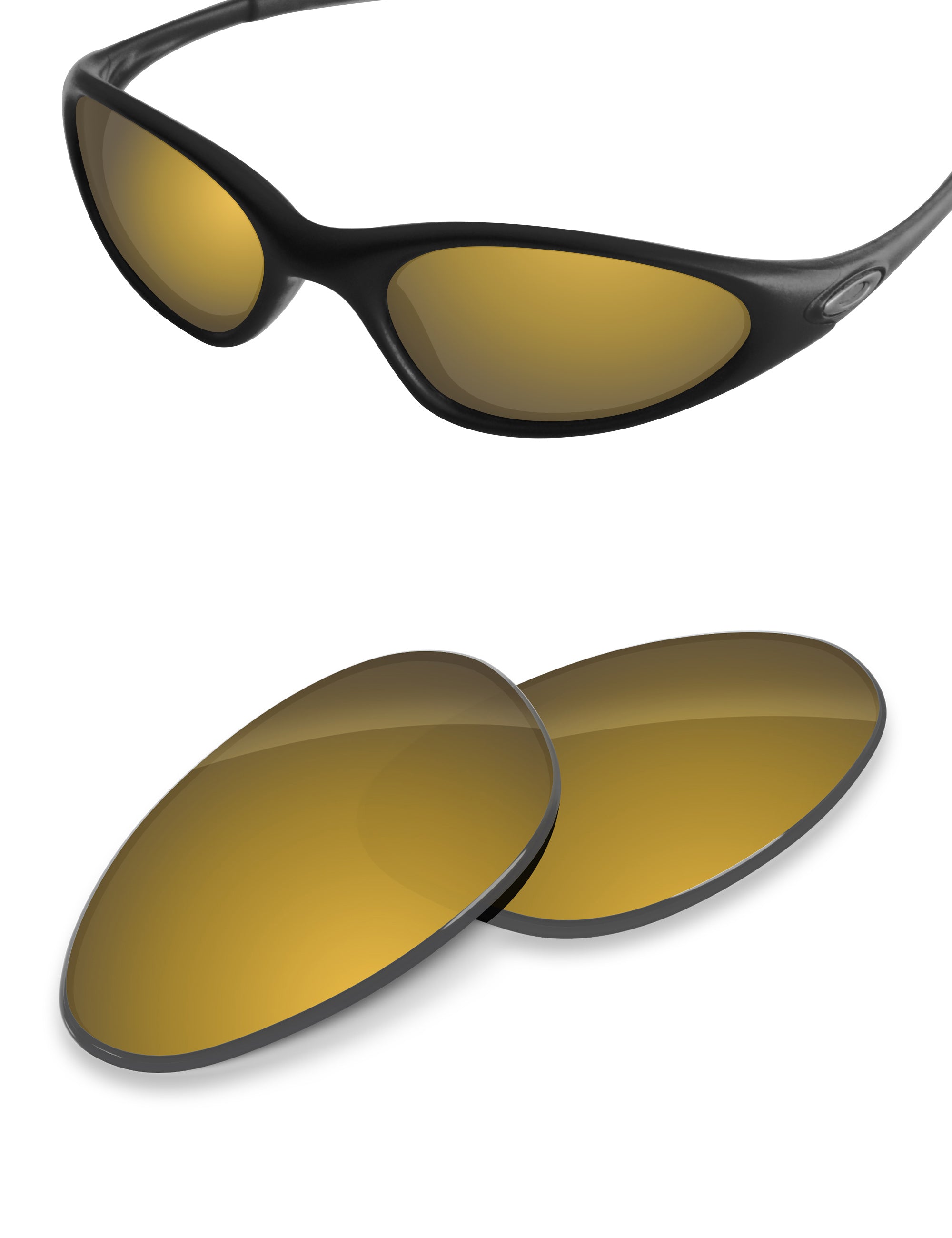 Tungsten Gold FlashMirror™-Non-Polarized