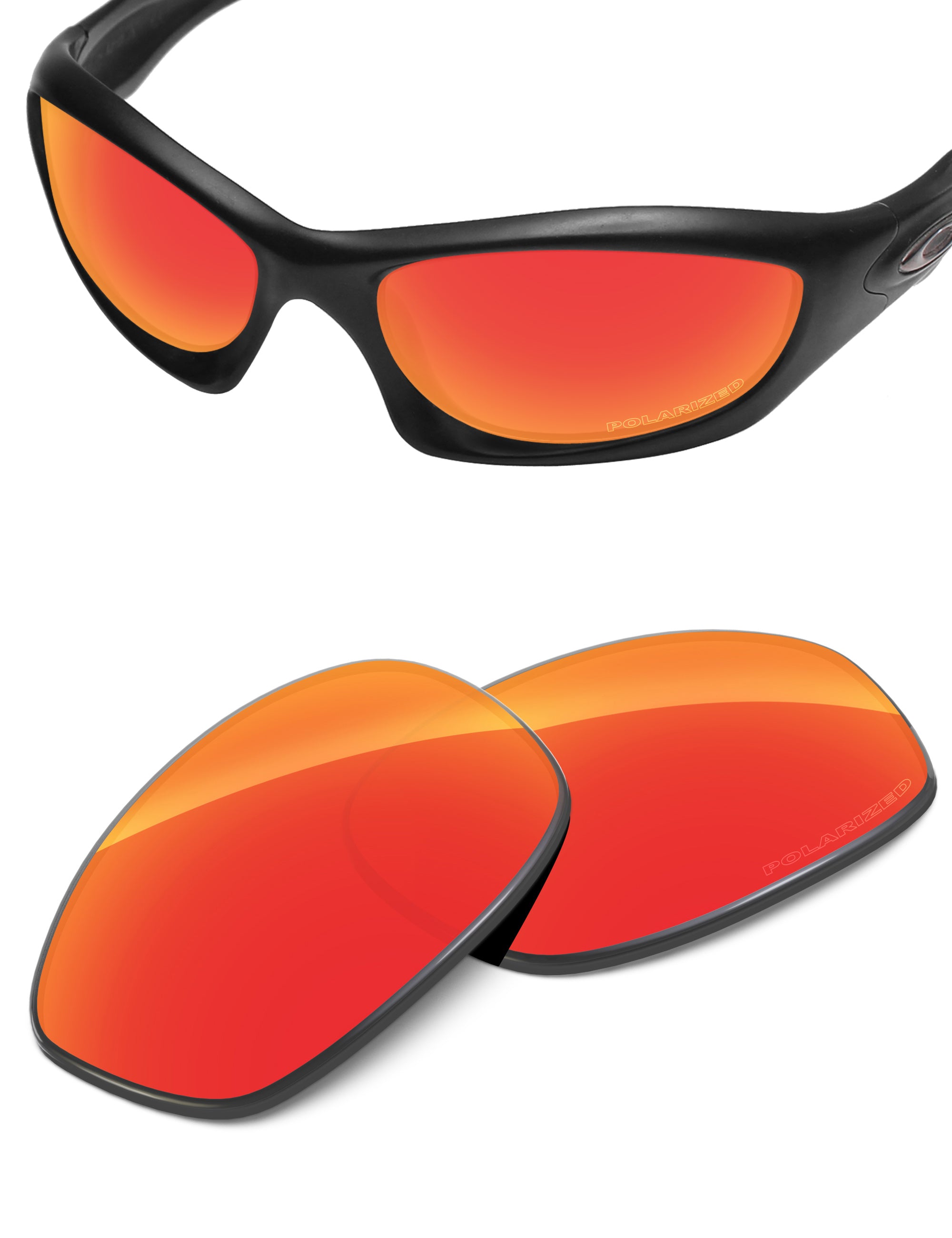 Fire Red FlashMirror™-Polarized