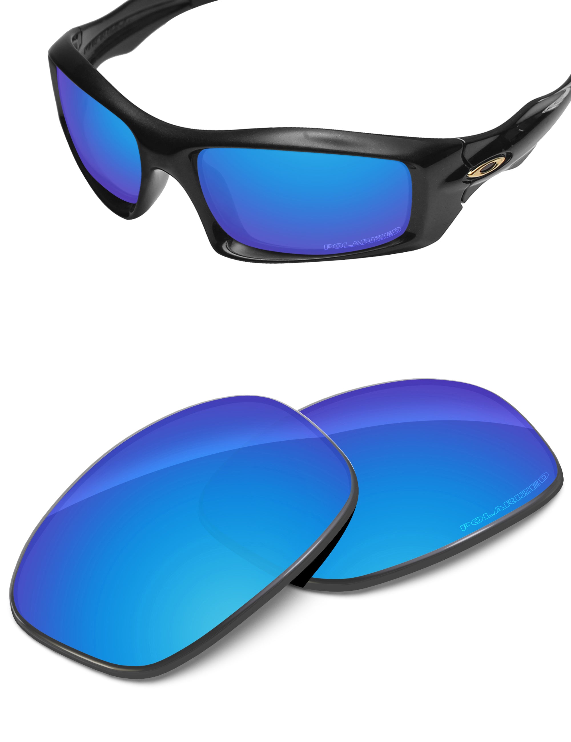 Sky Blue FlashMirror™-Polarized