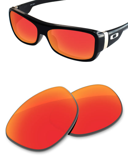 Fire Red FlashMirror™-Non-Polarized