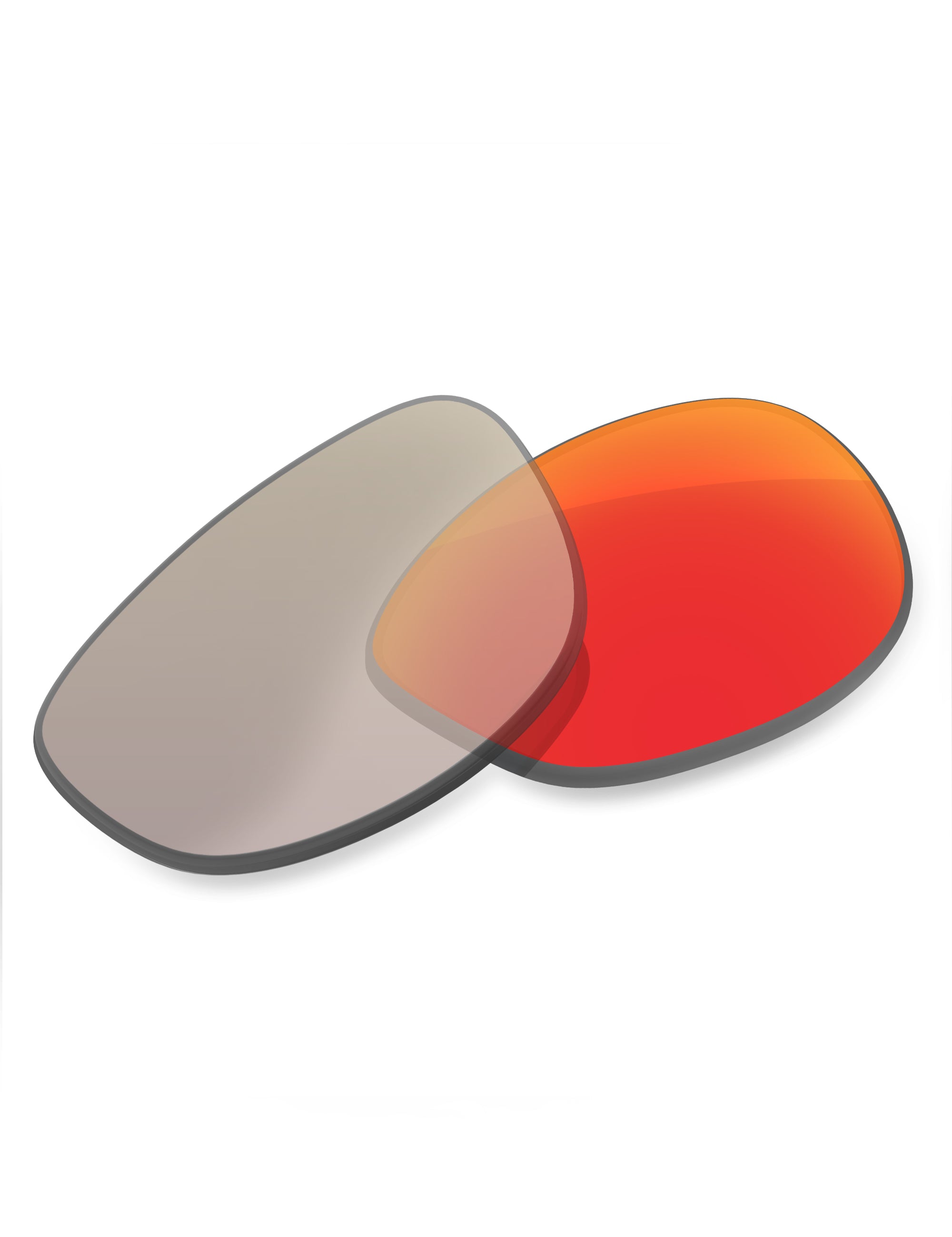 Fire Red FlashMirror™ Photochromic-Non-Polarized