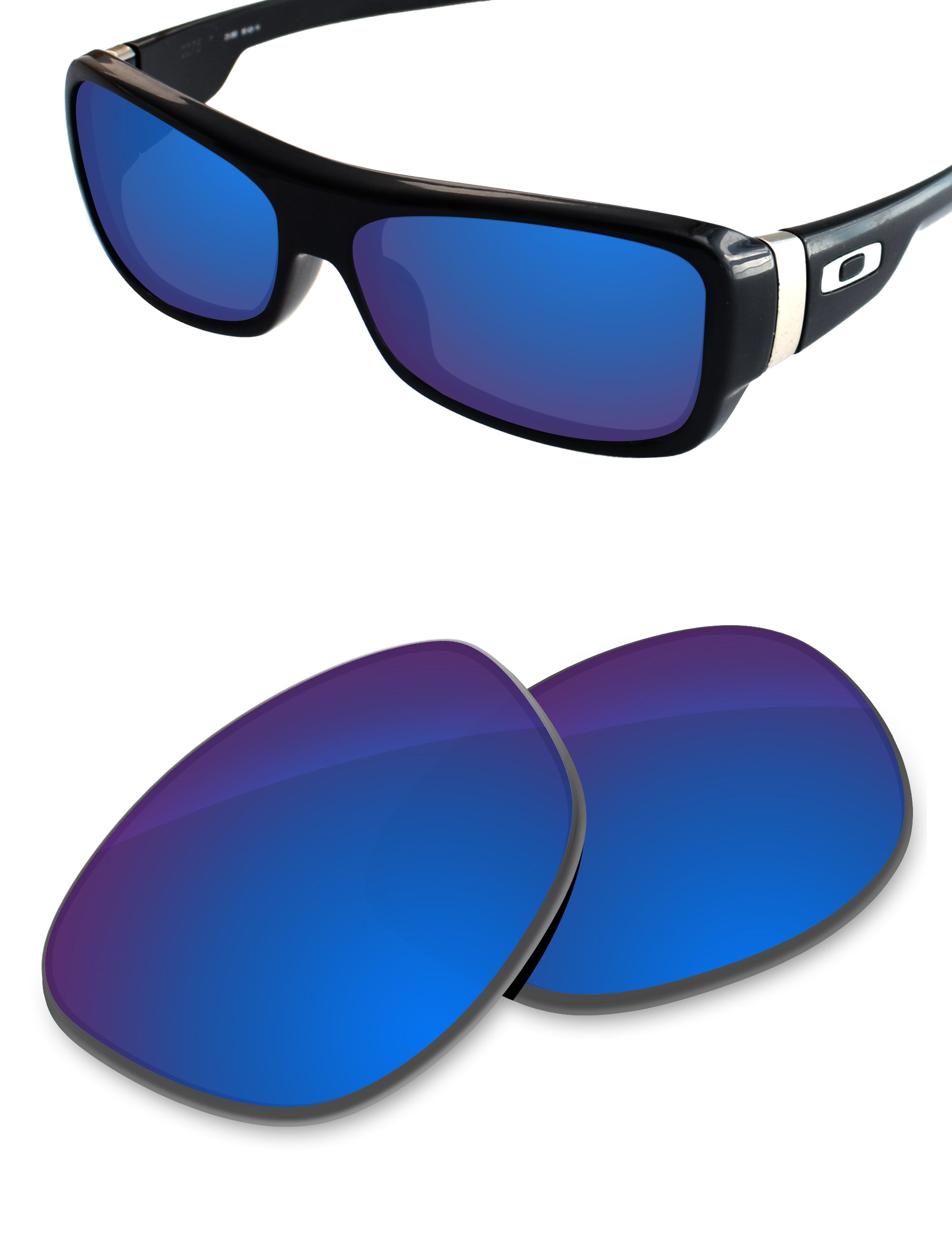 Sapphire Blue FlashMirror™-Non-Polarized