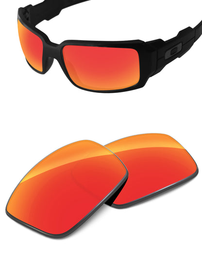 Fire Red FlashMirror™-Non-Polarized