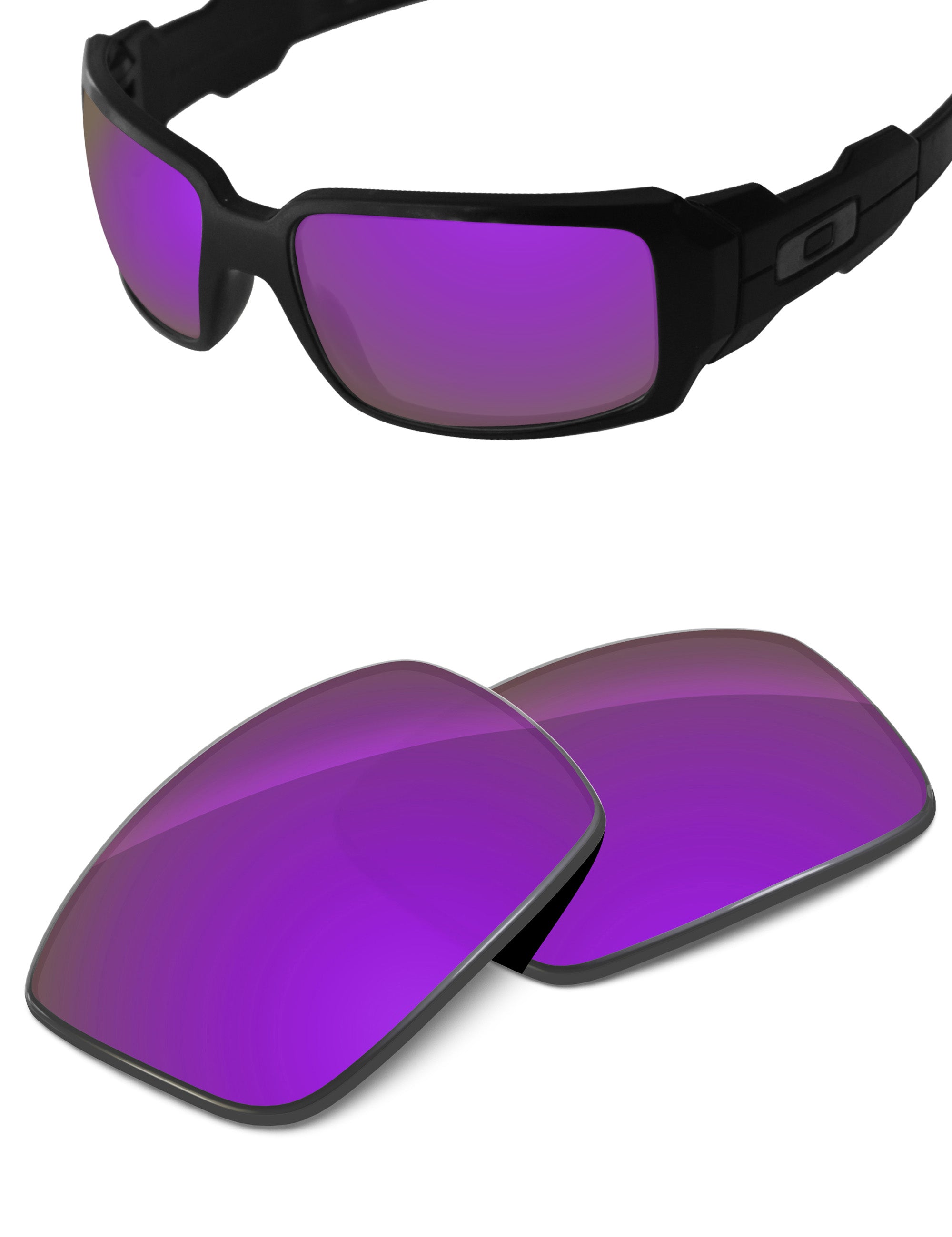 Plum Purple FlashMirror™-Non-Polarized