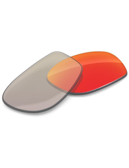 Fire Red FlashMirror? Photochromic-Non-Polarized