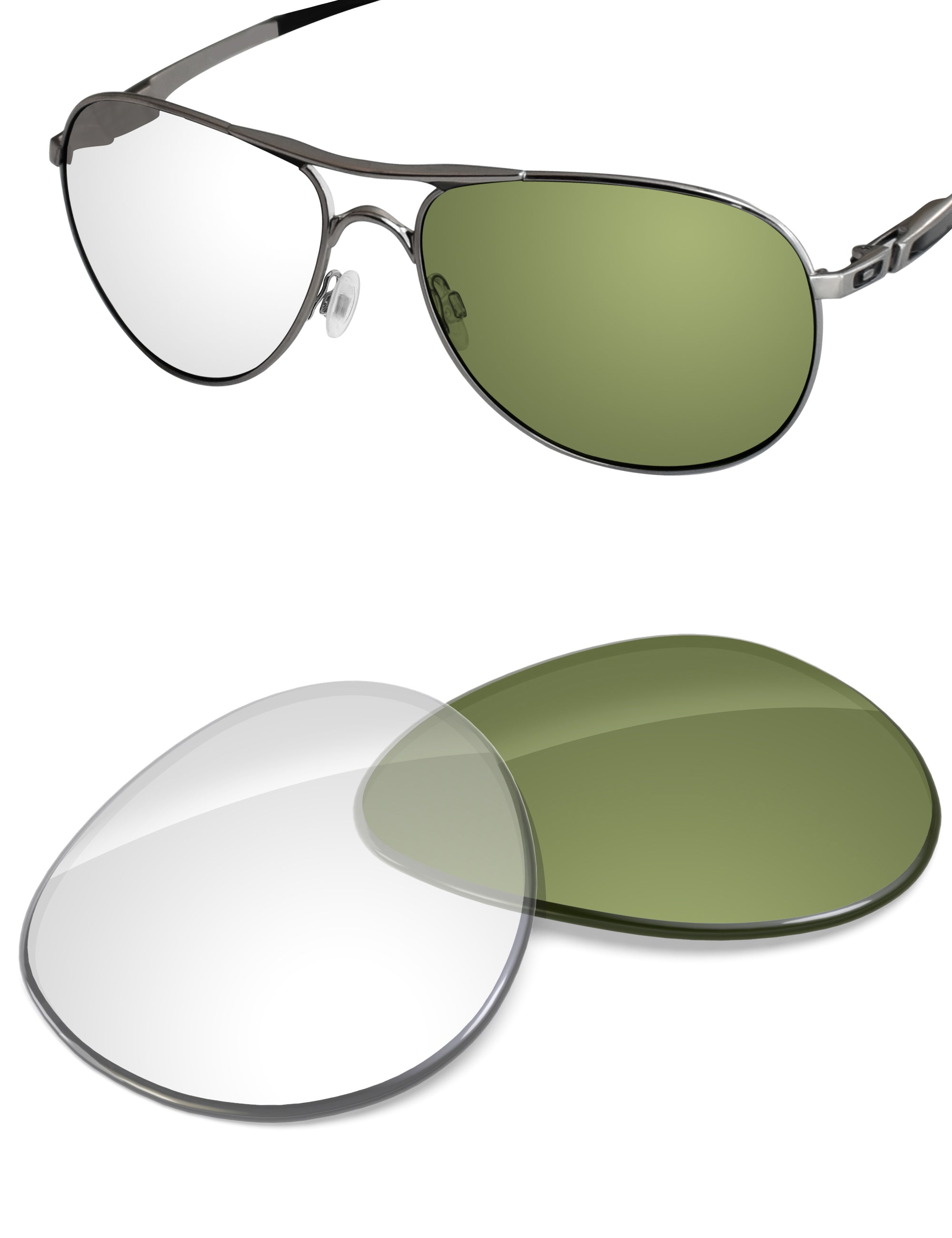 Adapt Green Photochromic Blue Light Blocking-Non-Polarized