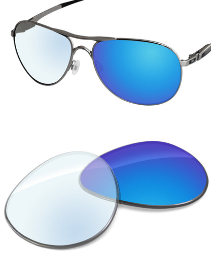 Sky Blue FlashMirror™ Photochromic-Non-Polarized