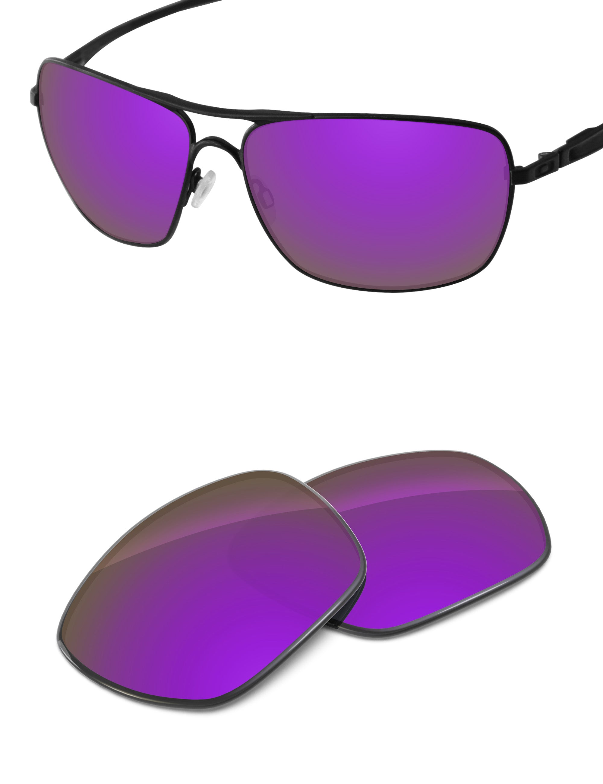 Plum Purple FlashMirror™-Non-Polarized