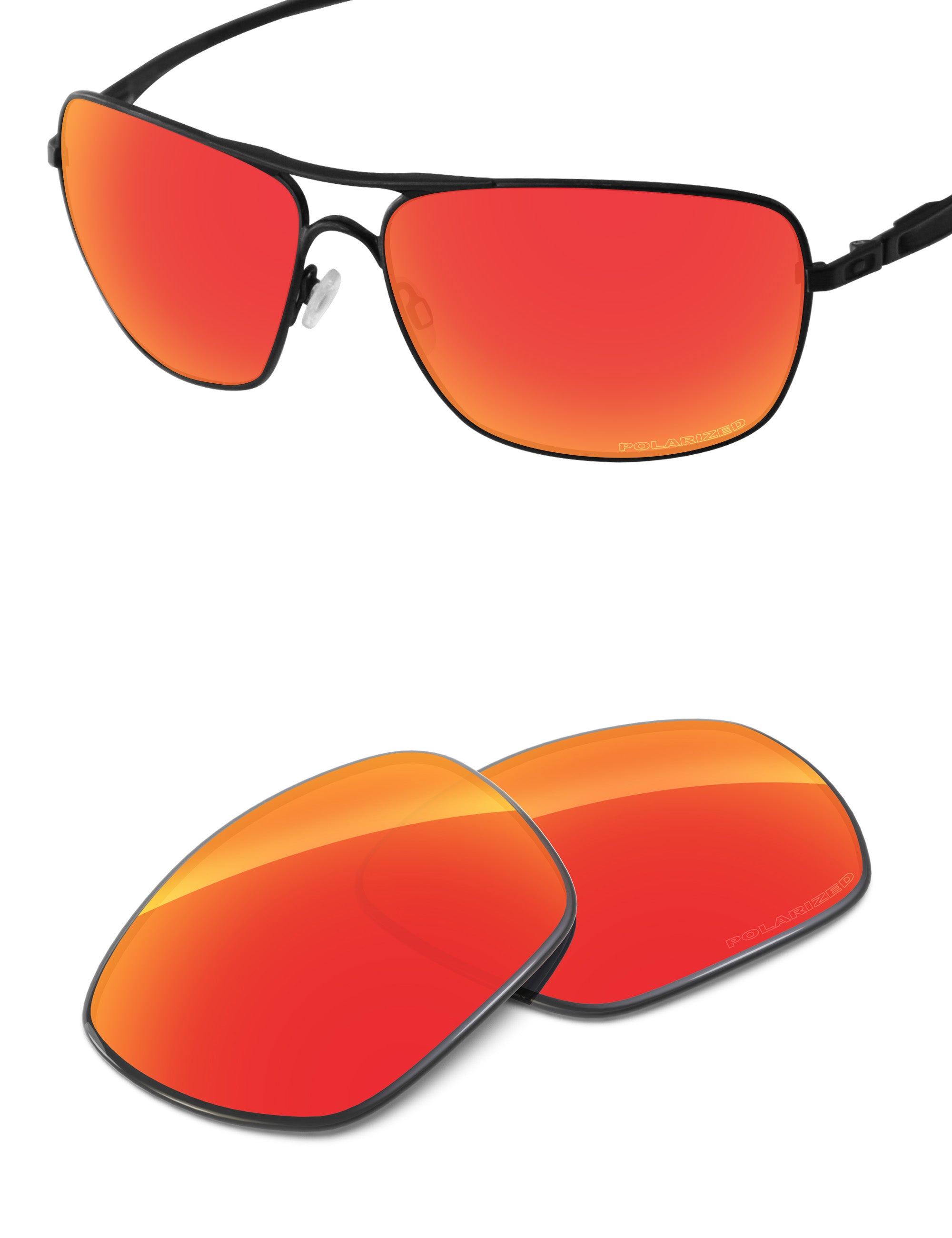 Fire Red FlashMirror™-Polarized