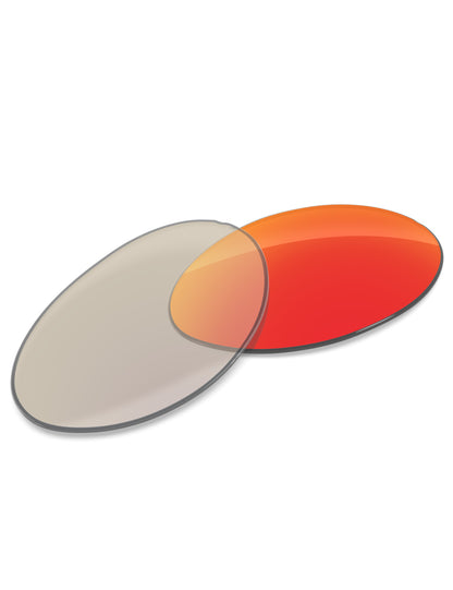 Fire Red FlashMirror™ Photochromic-Non-Polarized