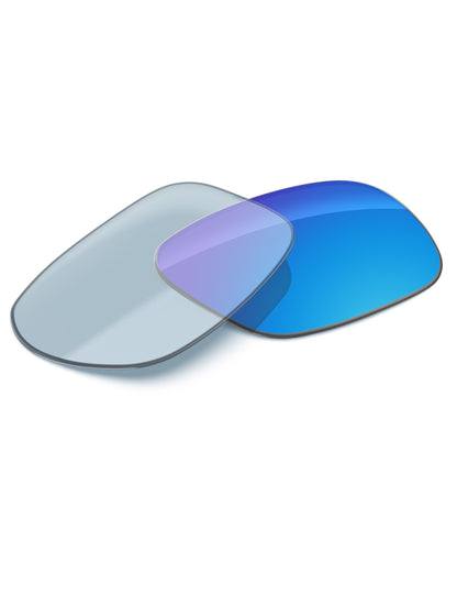 Sky Blue FlashMirror™ Photochromic-Non-Polarized