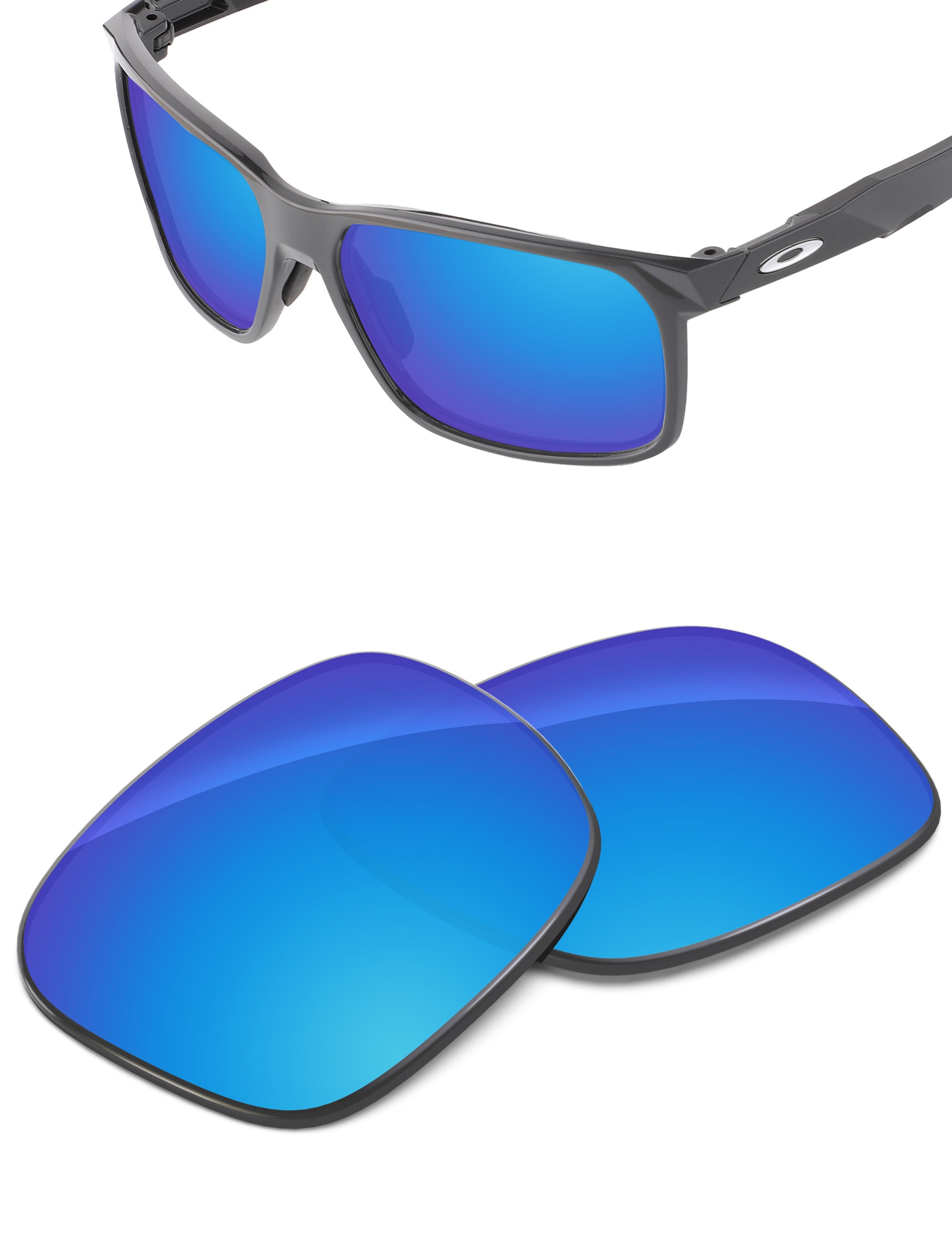 Sky Blue FlashMirror™-Non-Polarized