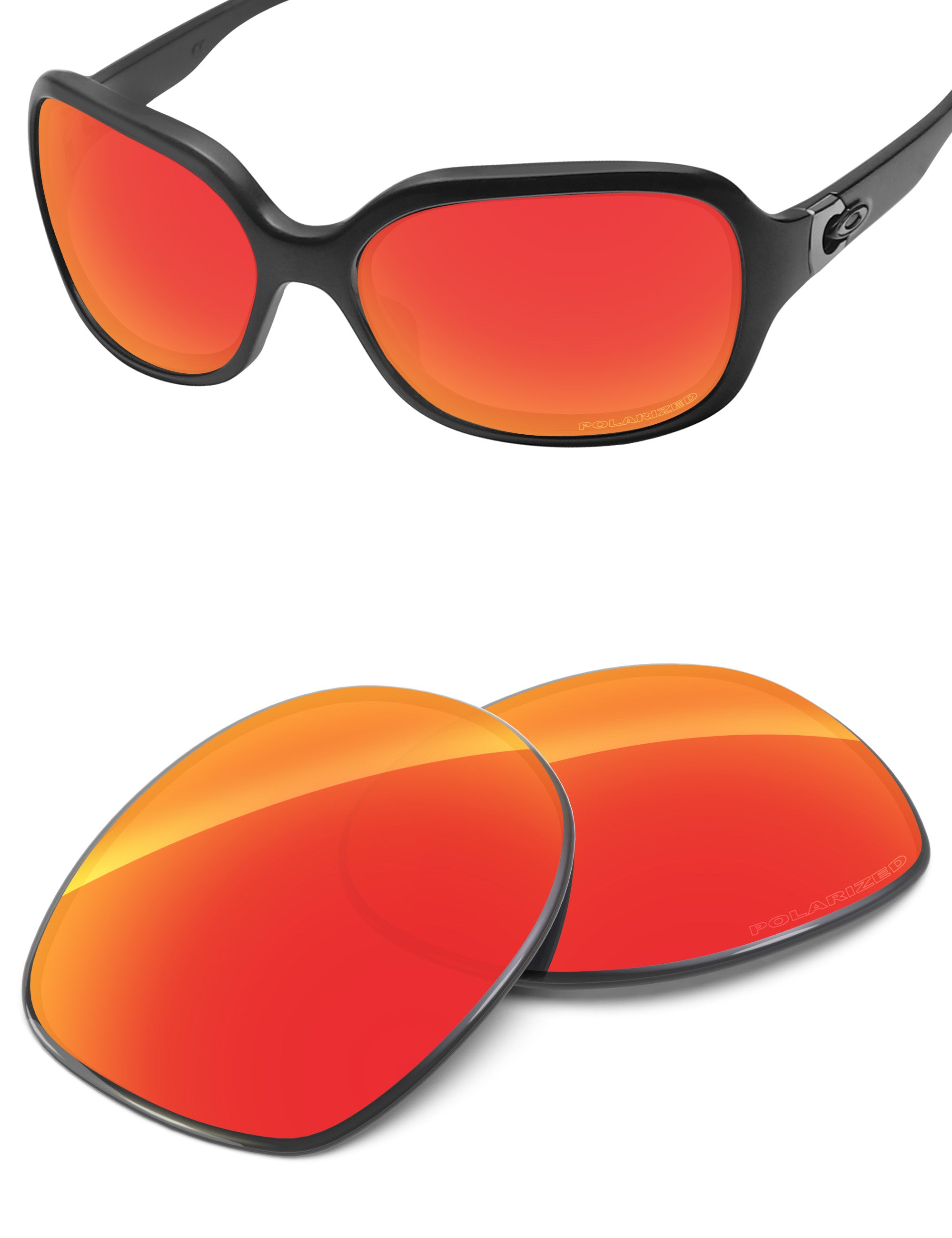 Fire Red FlashMirror™-Polarized