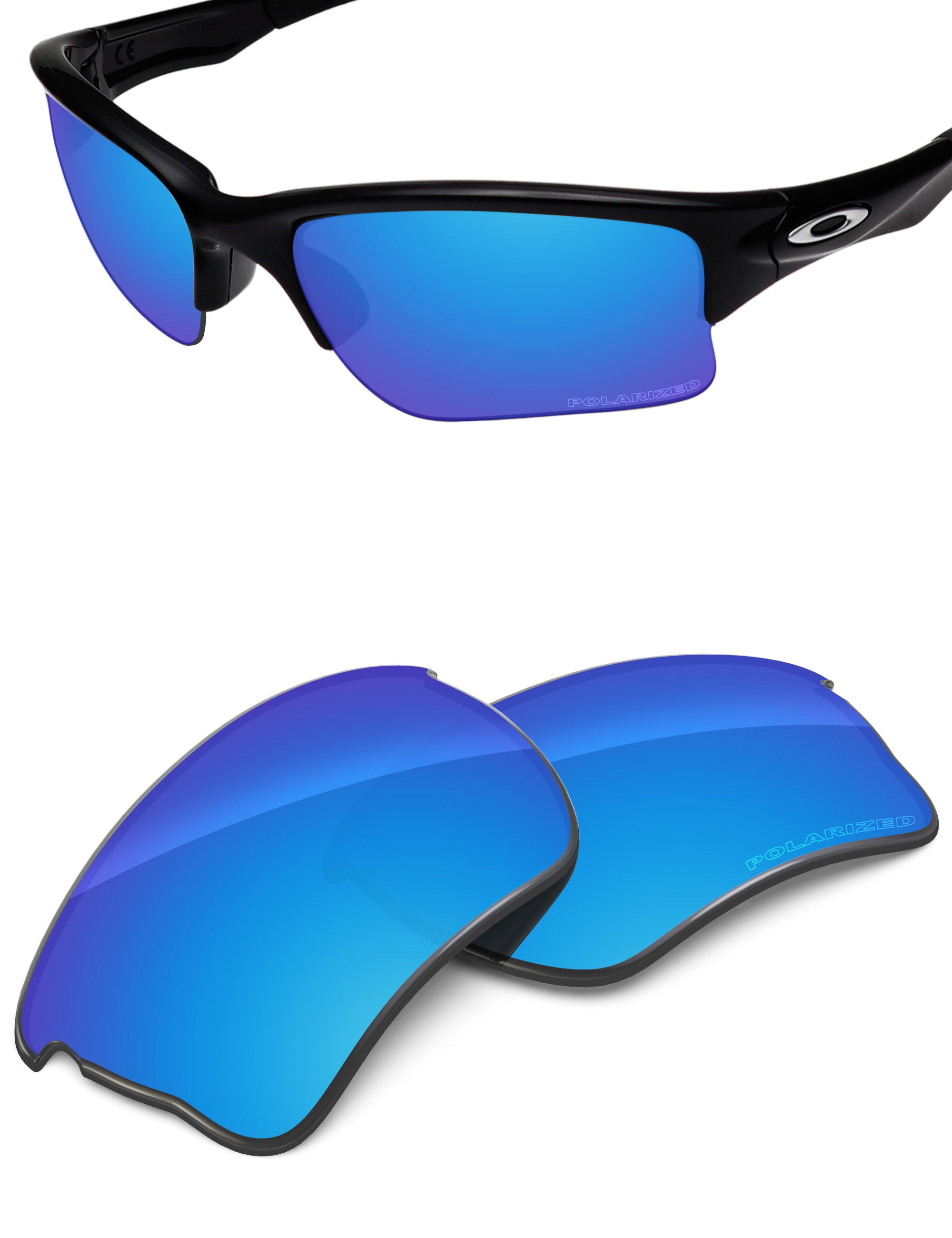 Sky Blue FlashMirror™-Polarized