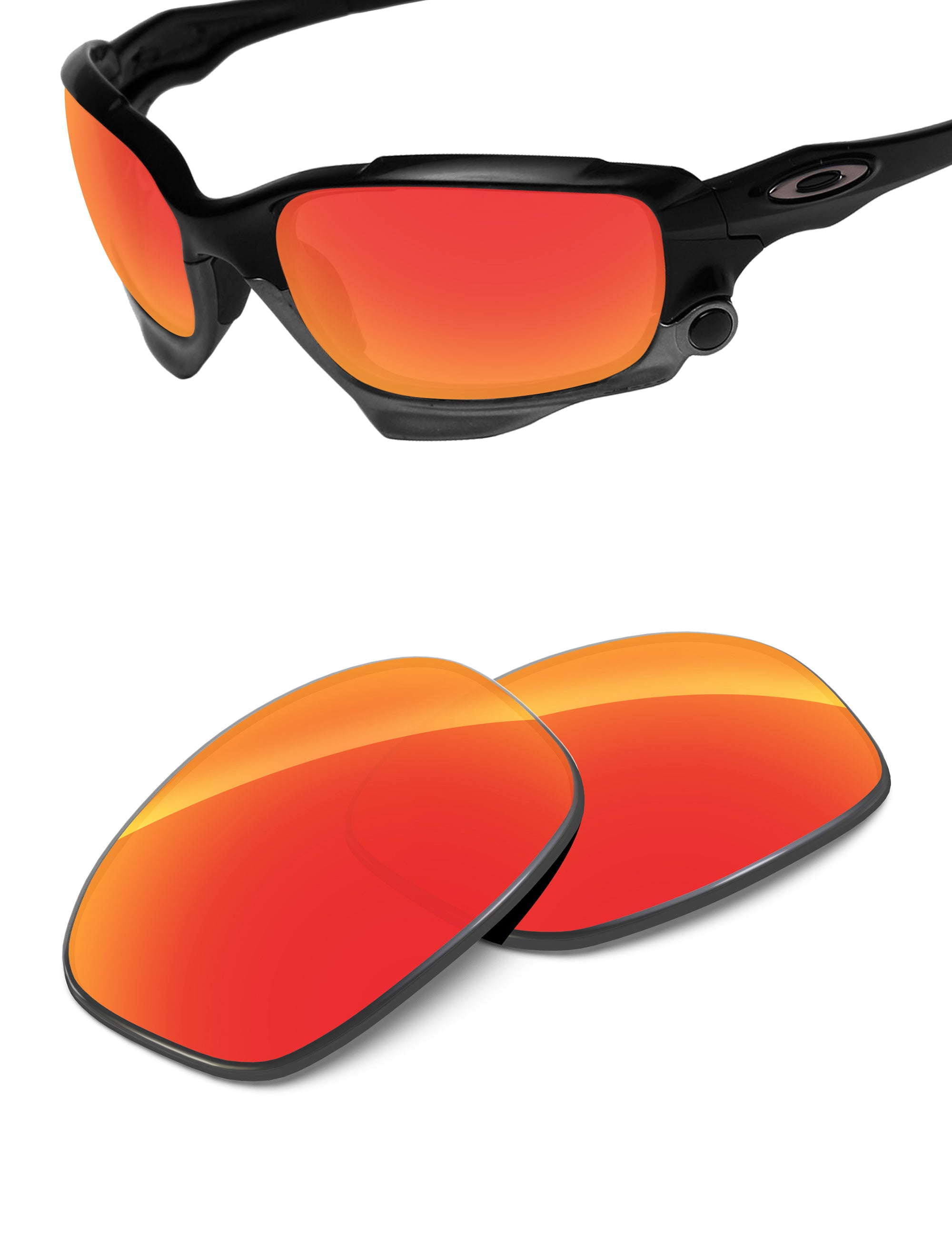 Fire Red FlashMirror™-Non-Polarized
