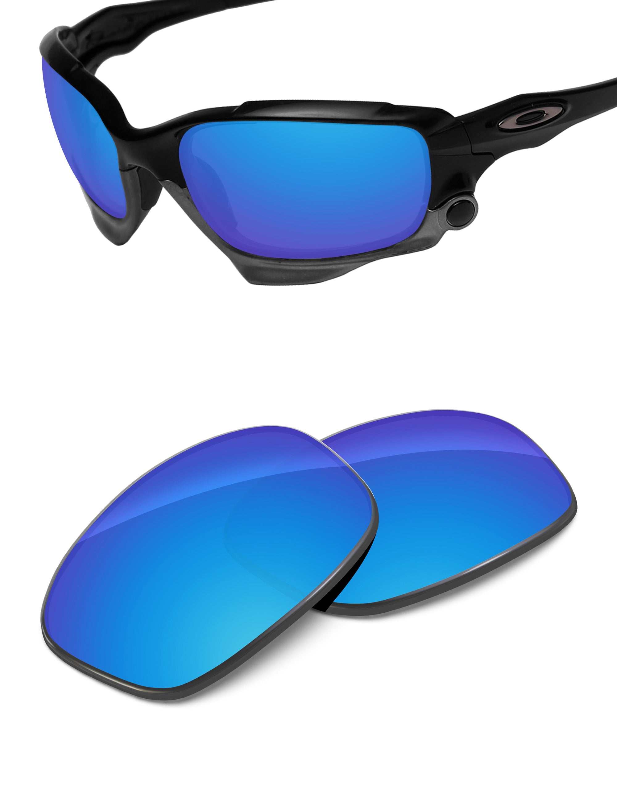 Sky Blue FlashMirror™-Non-Polarized