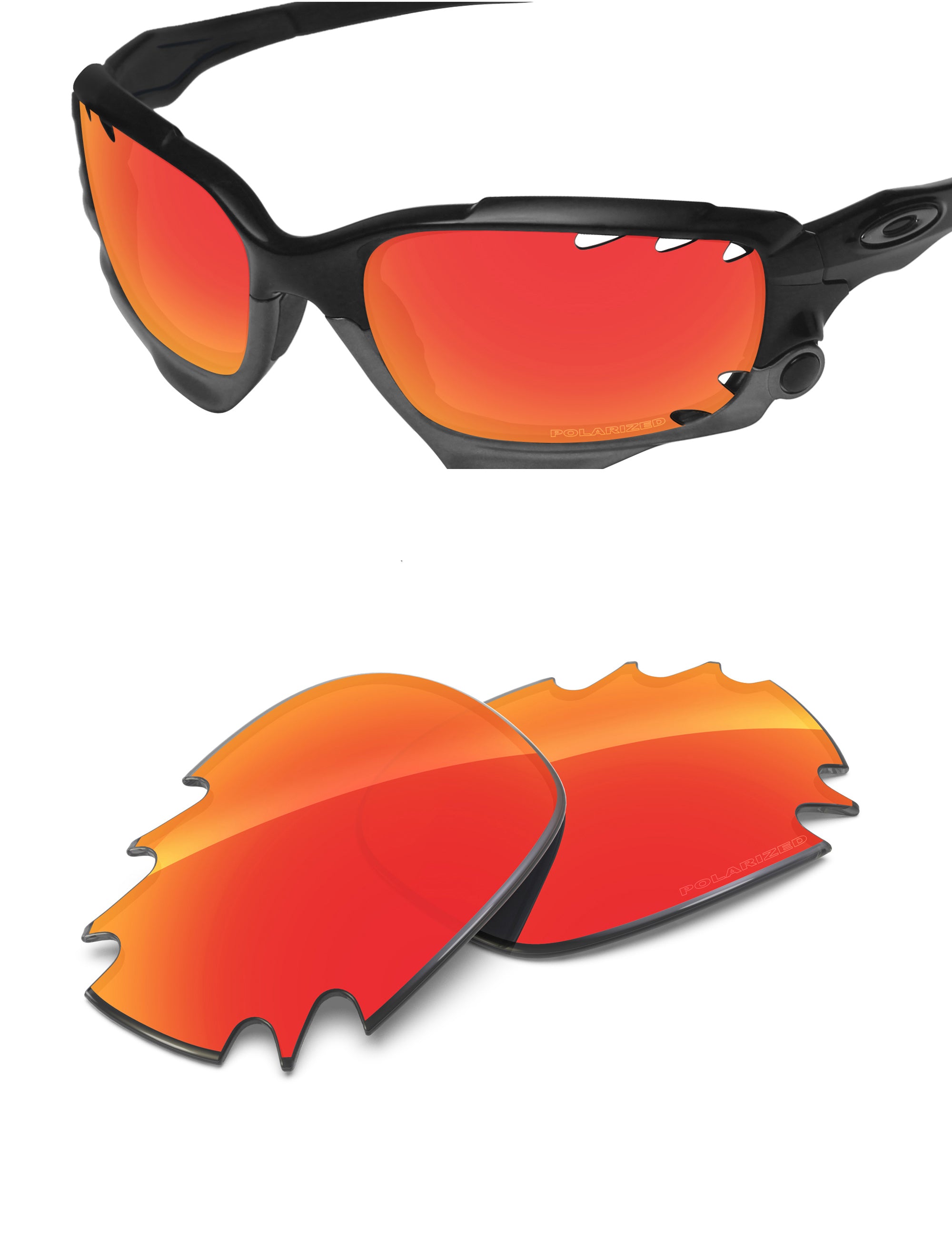Fire Red FlashMirror™-Polarized